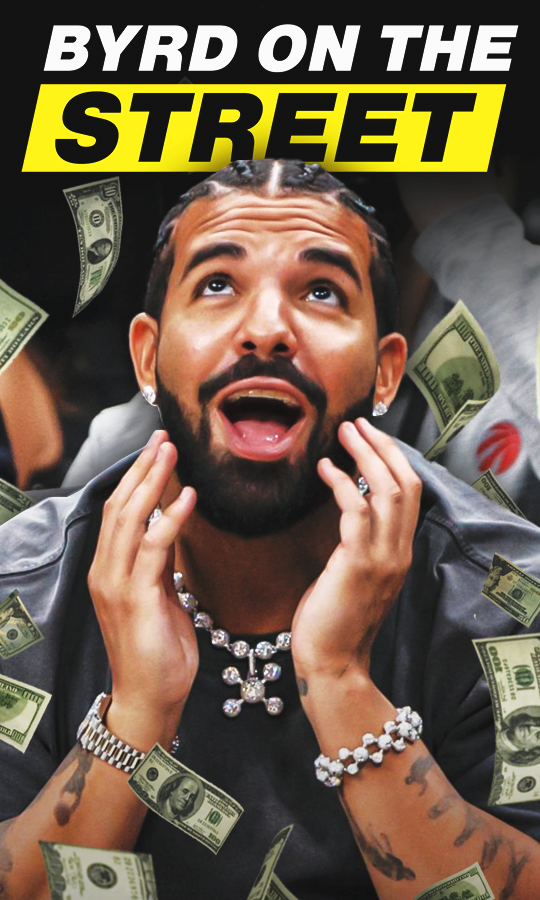 COVER CREATED FOR KICKS MEDIA'S SNAPCHAT SHOW "BYRD ON THE STREET"
