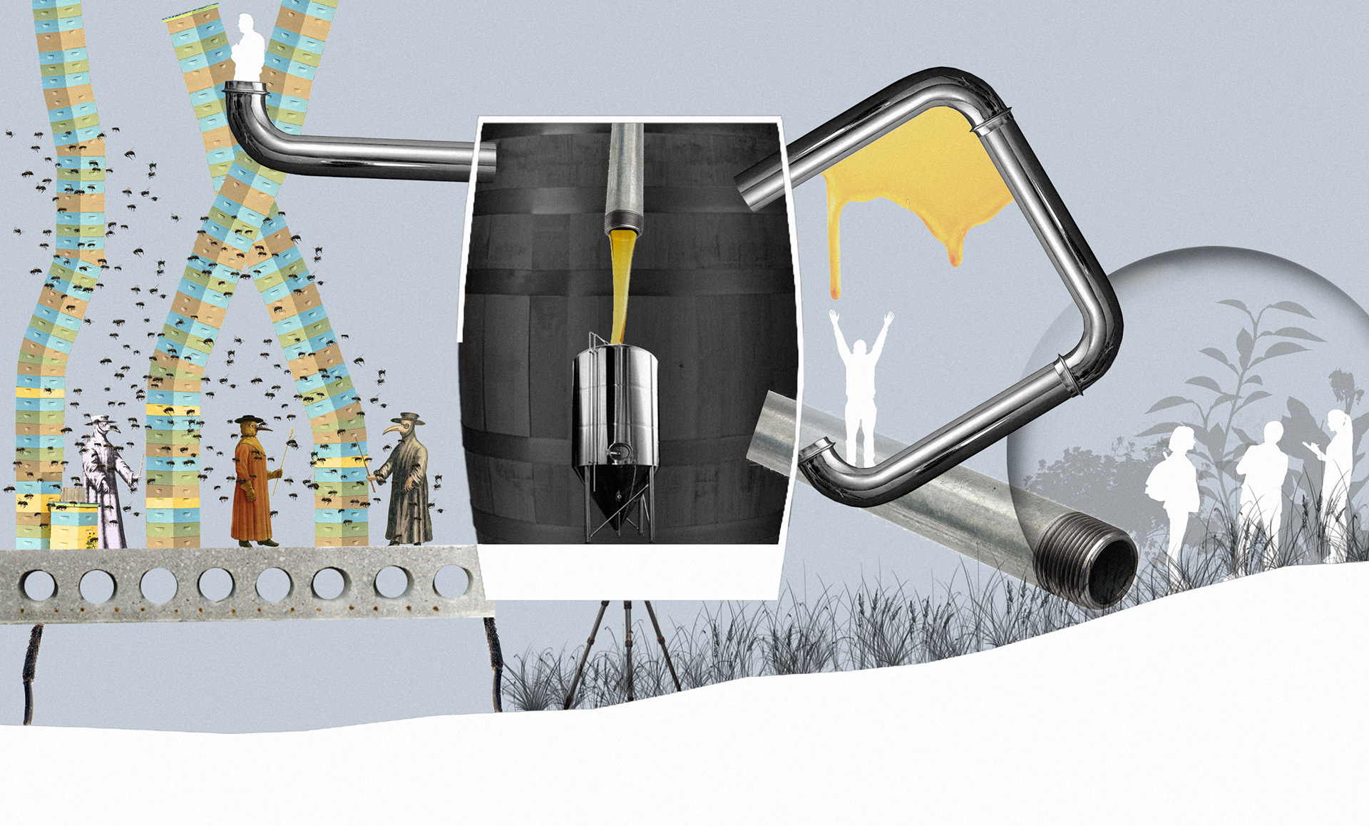 Concept Collage done early on in my design process