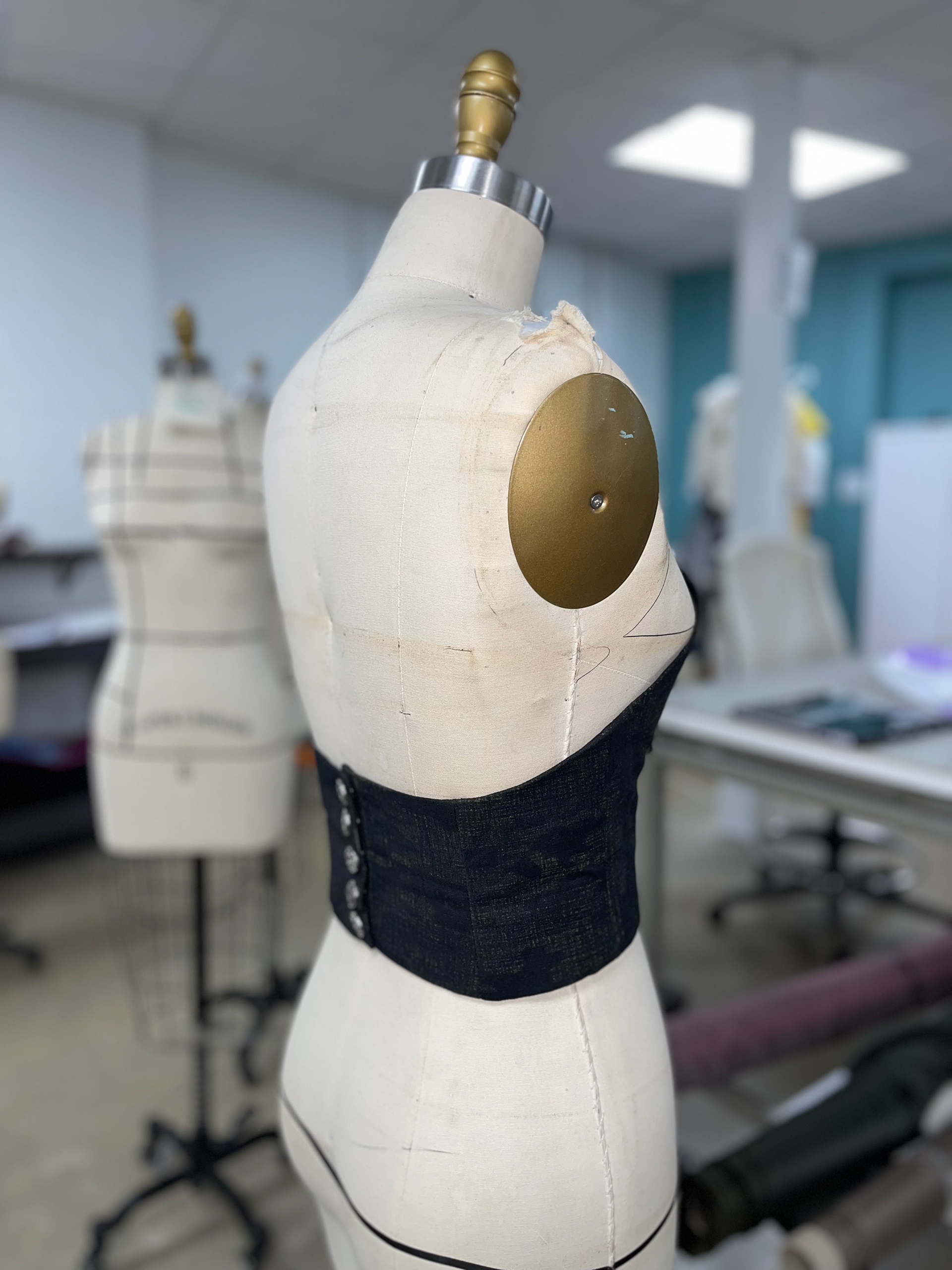 Lined Bustier, CB 3/4 View