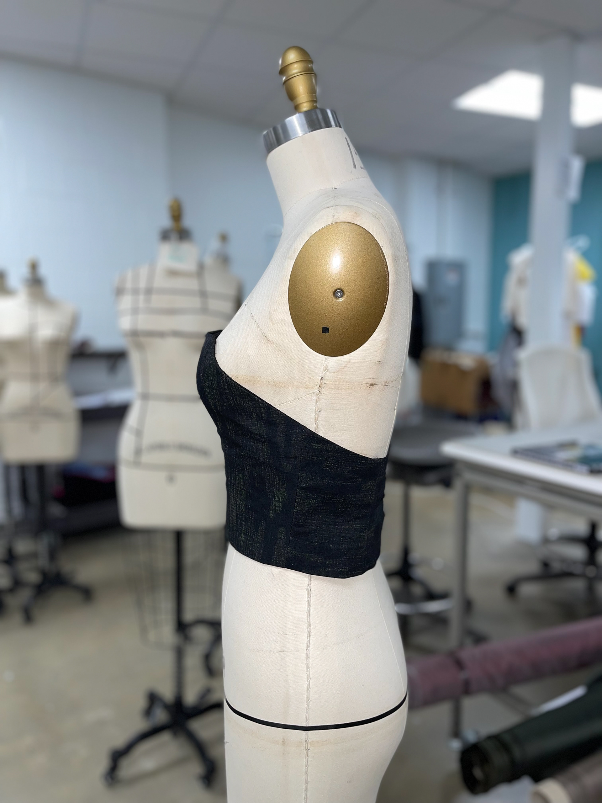 Lined Bustier, Left Side