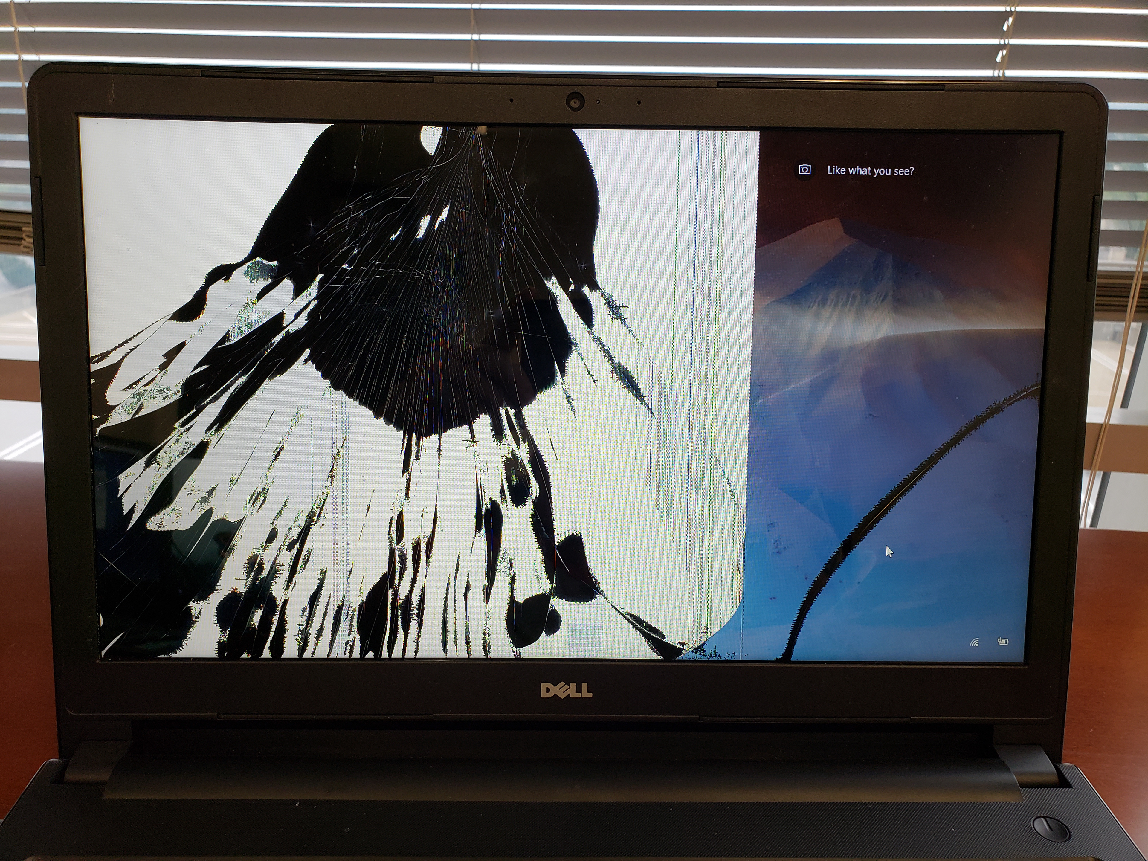 CVLA North Dallas Clinic - Damaged laptop
