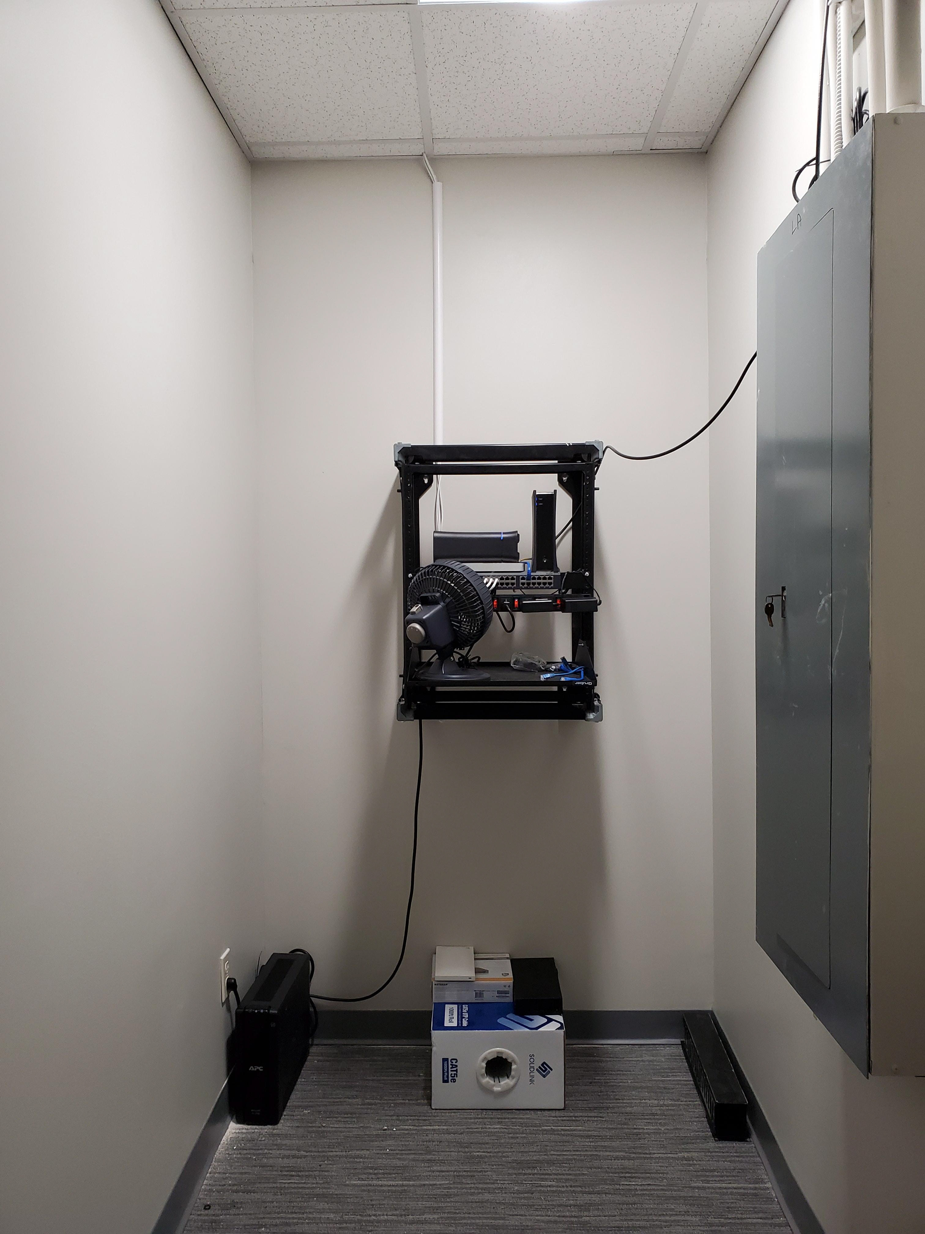 Advantage Vascular Rack installed