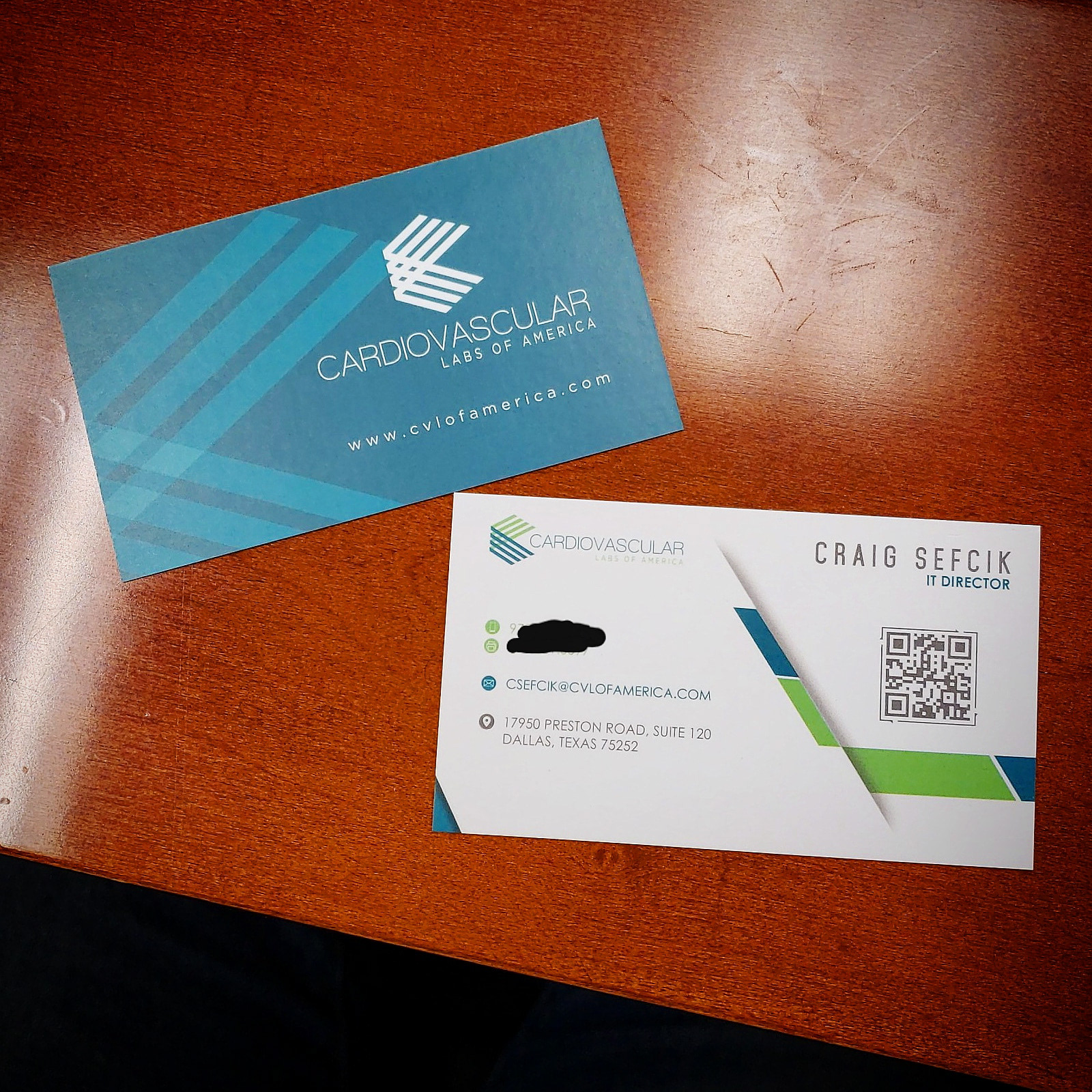 CVLA Business Cards