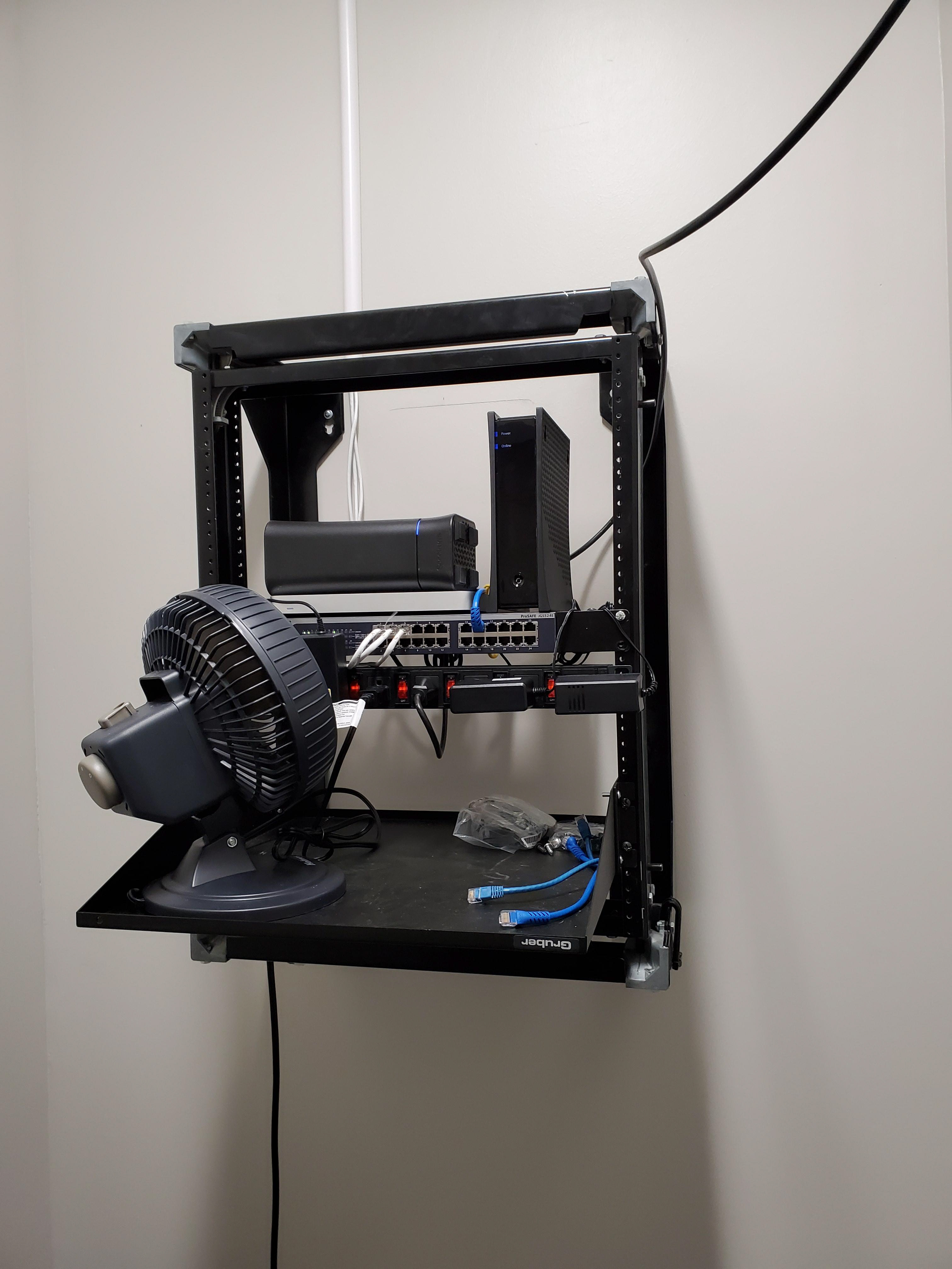 Advantage Vascular Rack installed