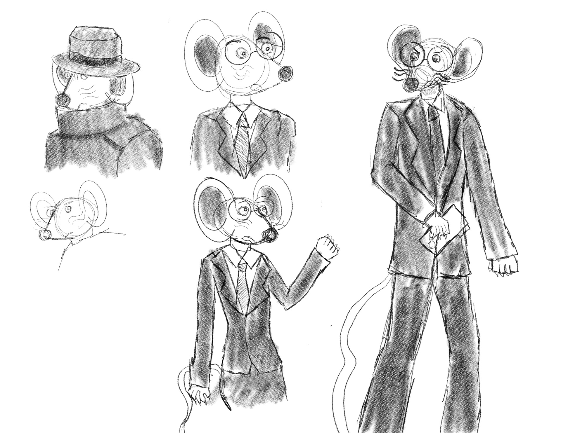 Mouse Rough Sketches