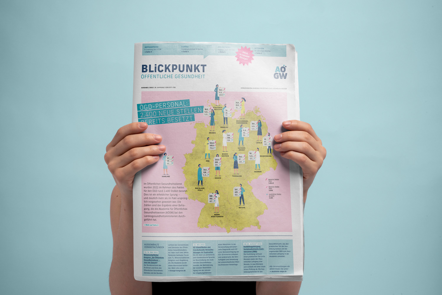 Relaunch »Blickpunkt Öffentliche Gesundheit«