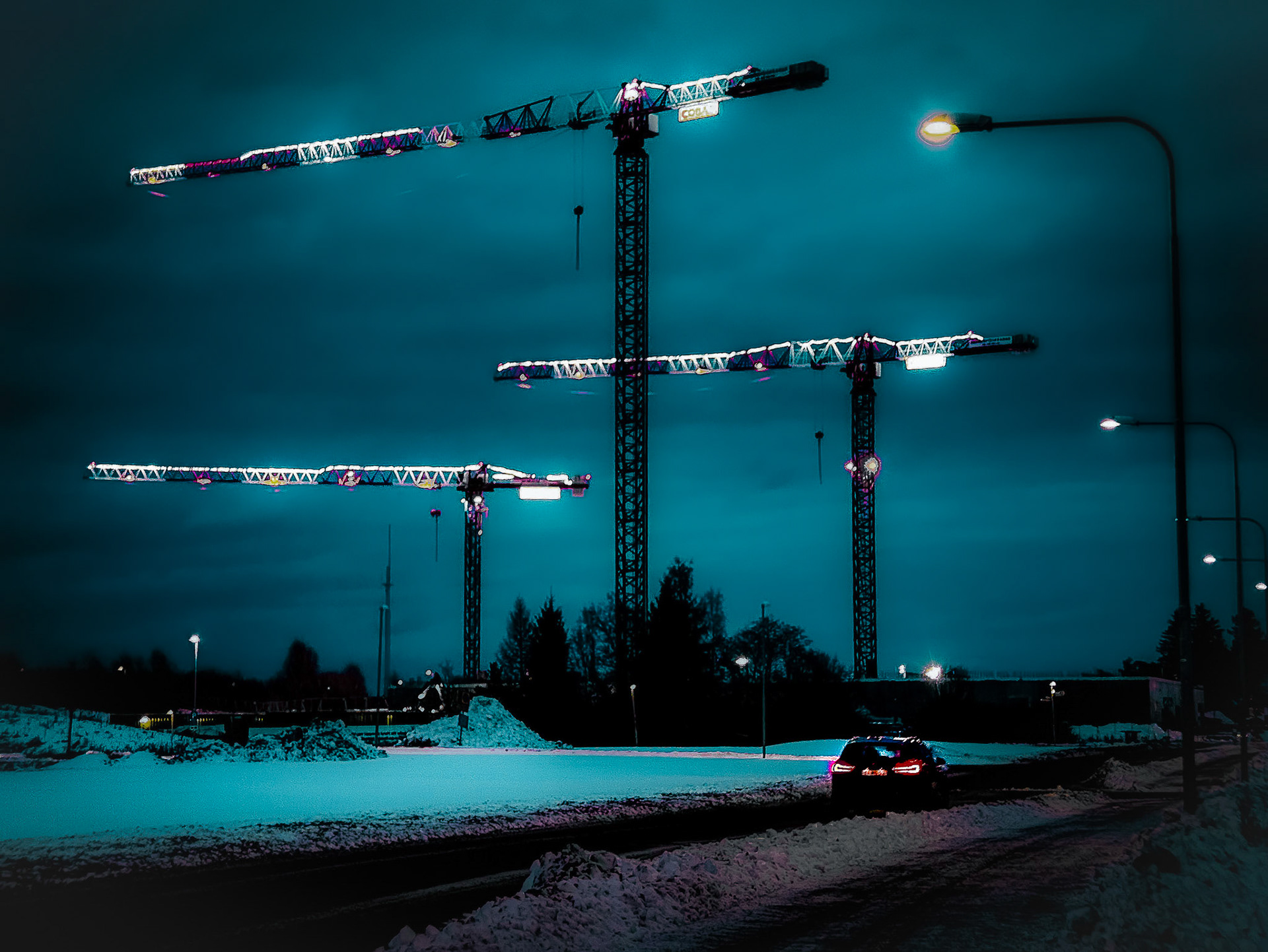 Cranes of Dystopia