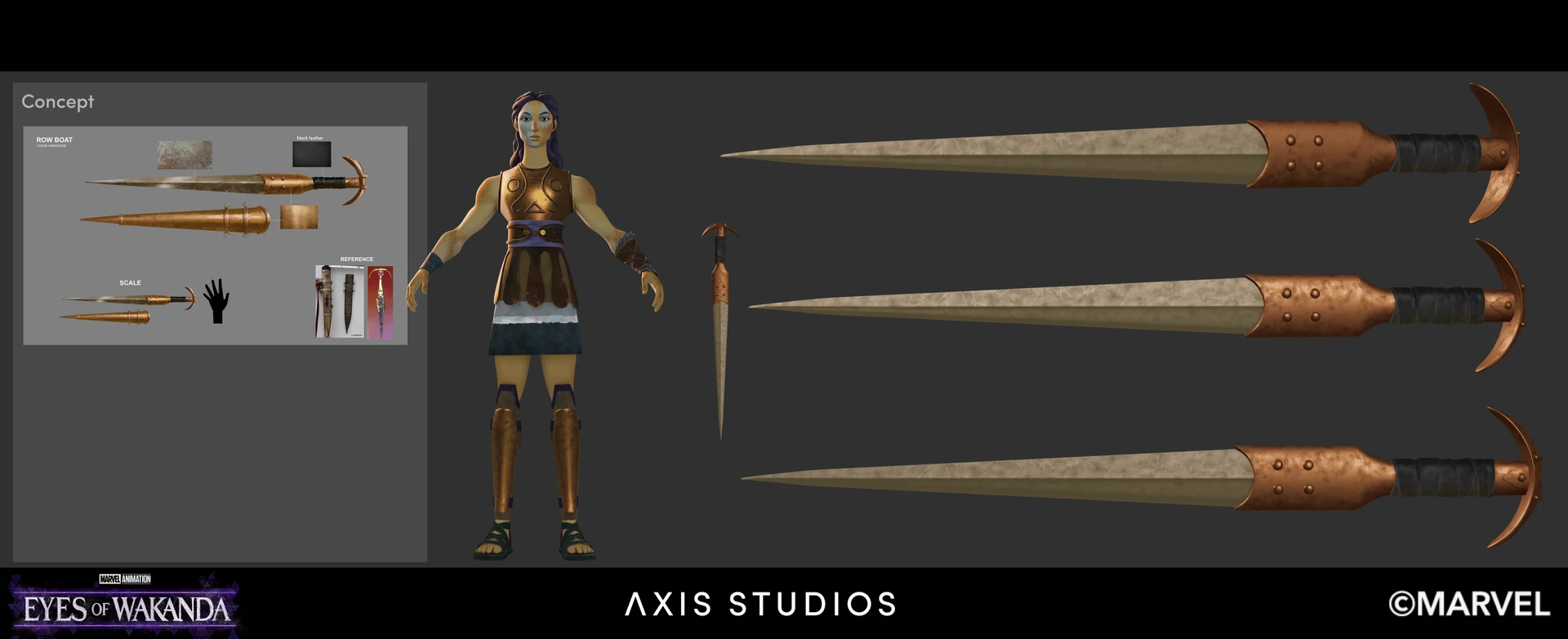 Modeled & Textured