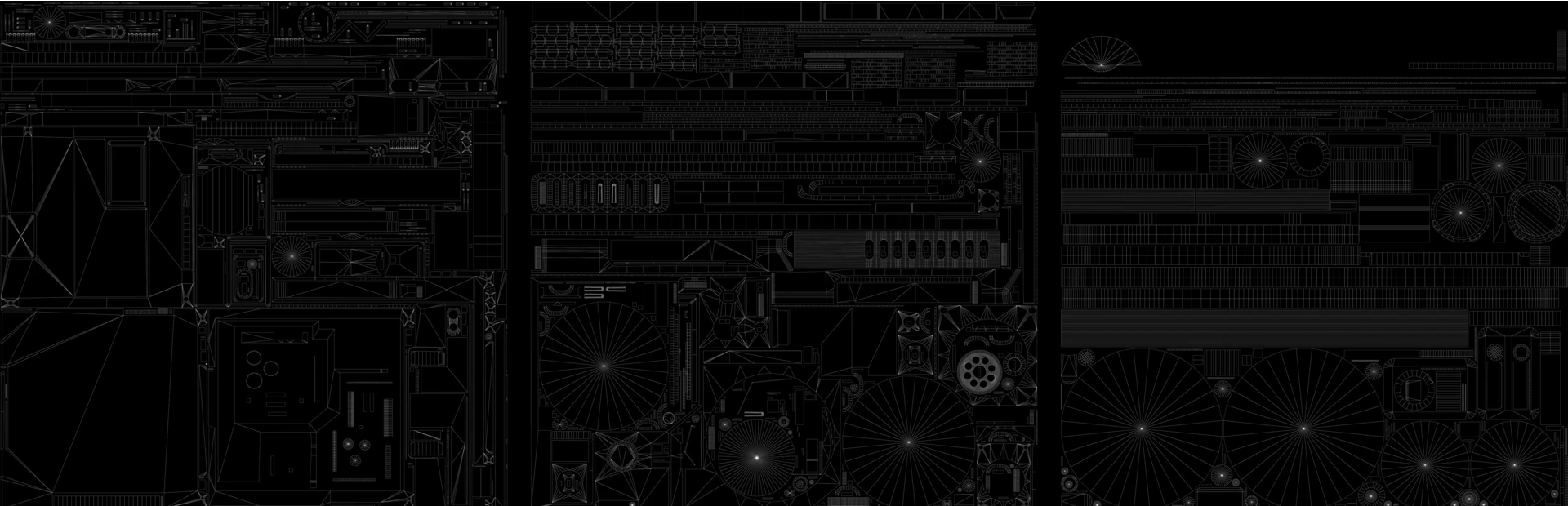 UVs : 2x2k maps & 1x1k map for stencil heavy and miscelleneous parts