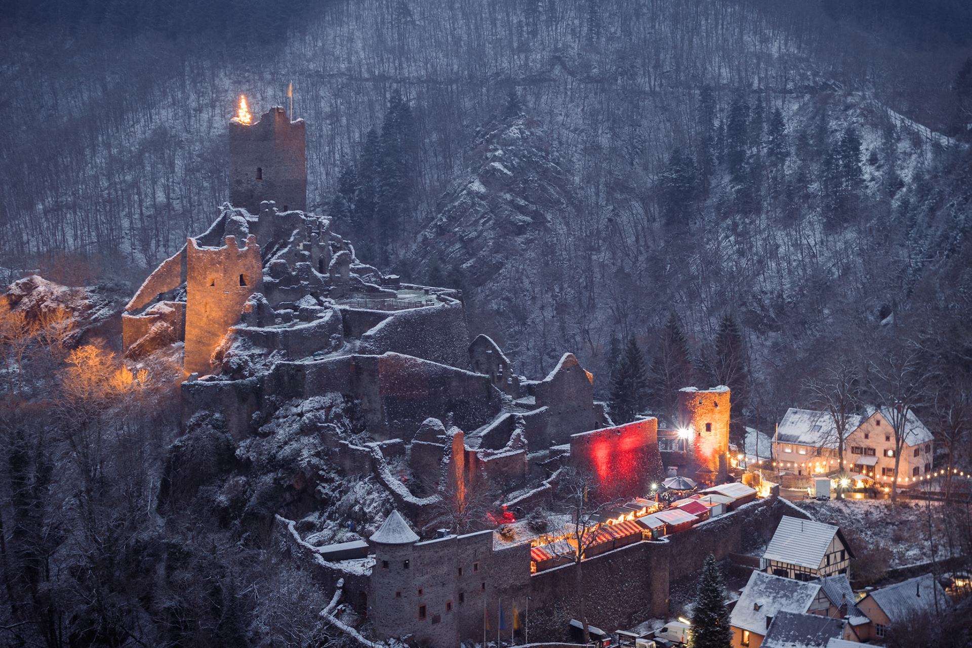 Burgweihnacht Manderscheid 2017