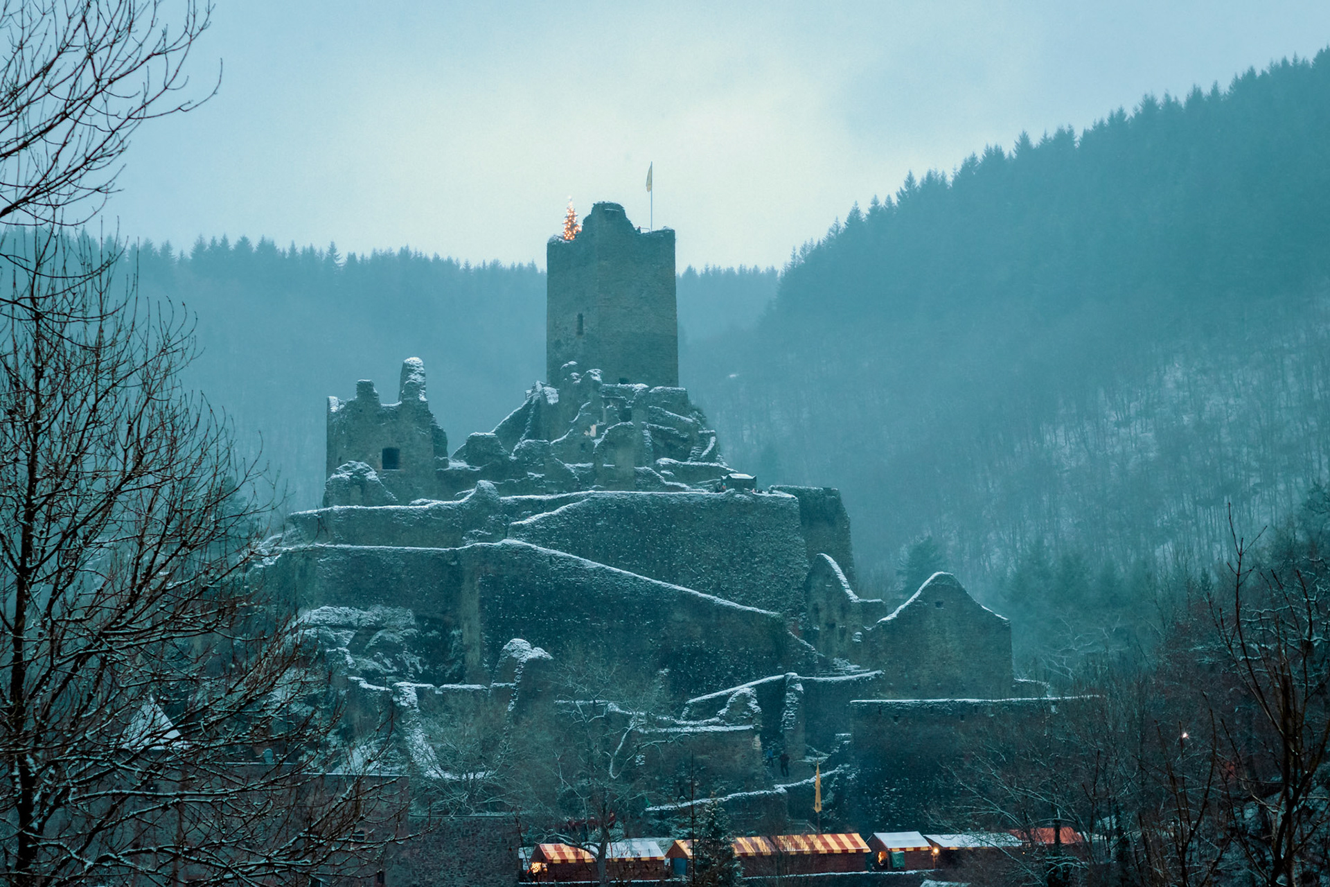 Burgweihnacht Manderscheid 2017