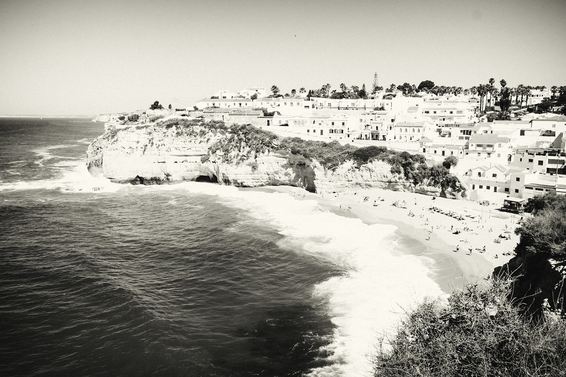 An der Praia do Carvoeiro