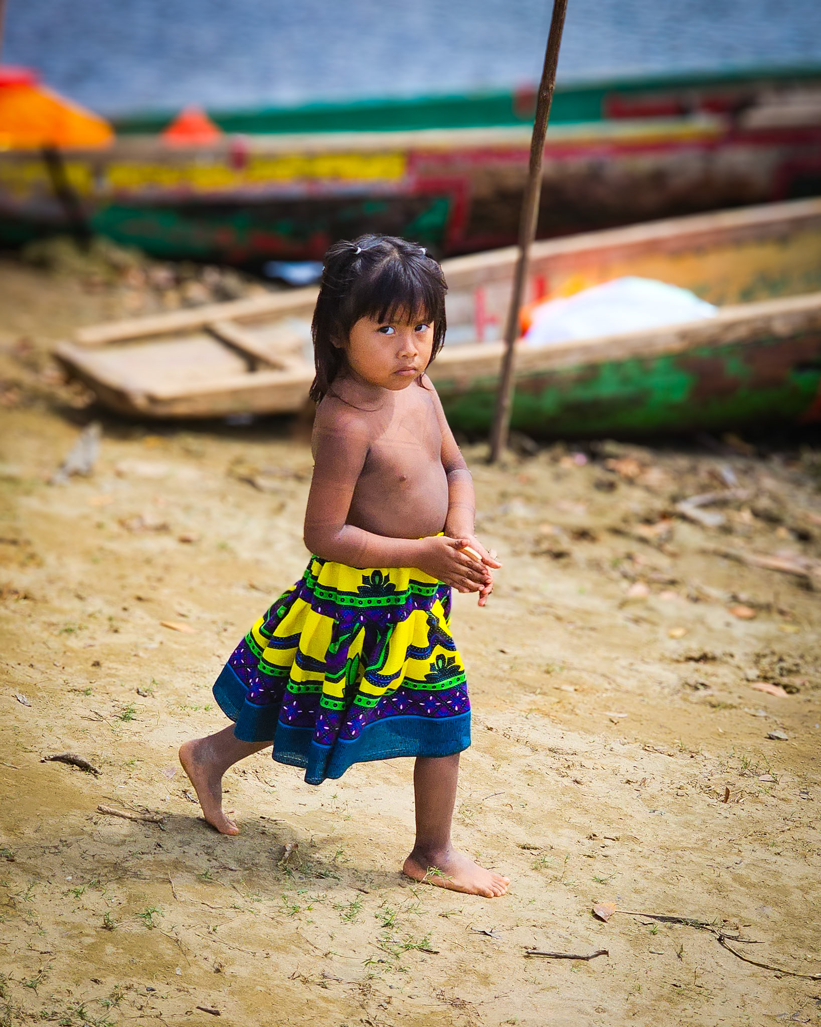 Tusipono Emberá, Chagres River, Panama