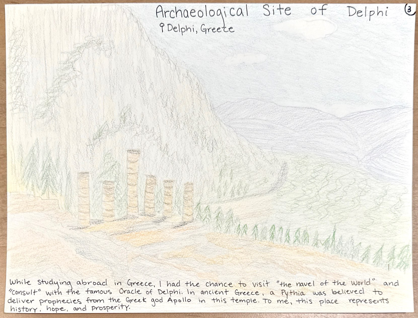 DRAW YOUR FAVORITE MONUMENT