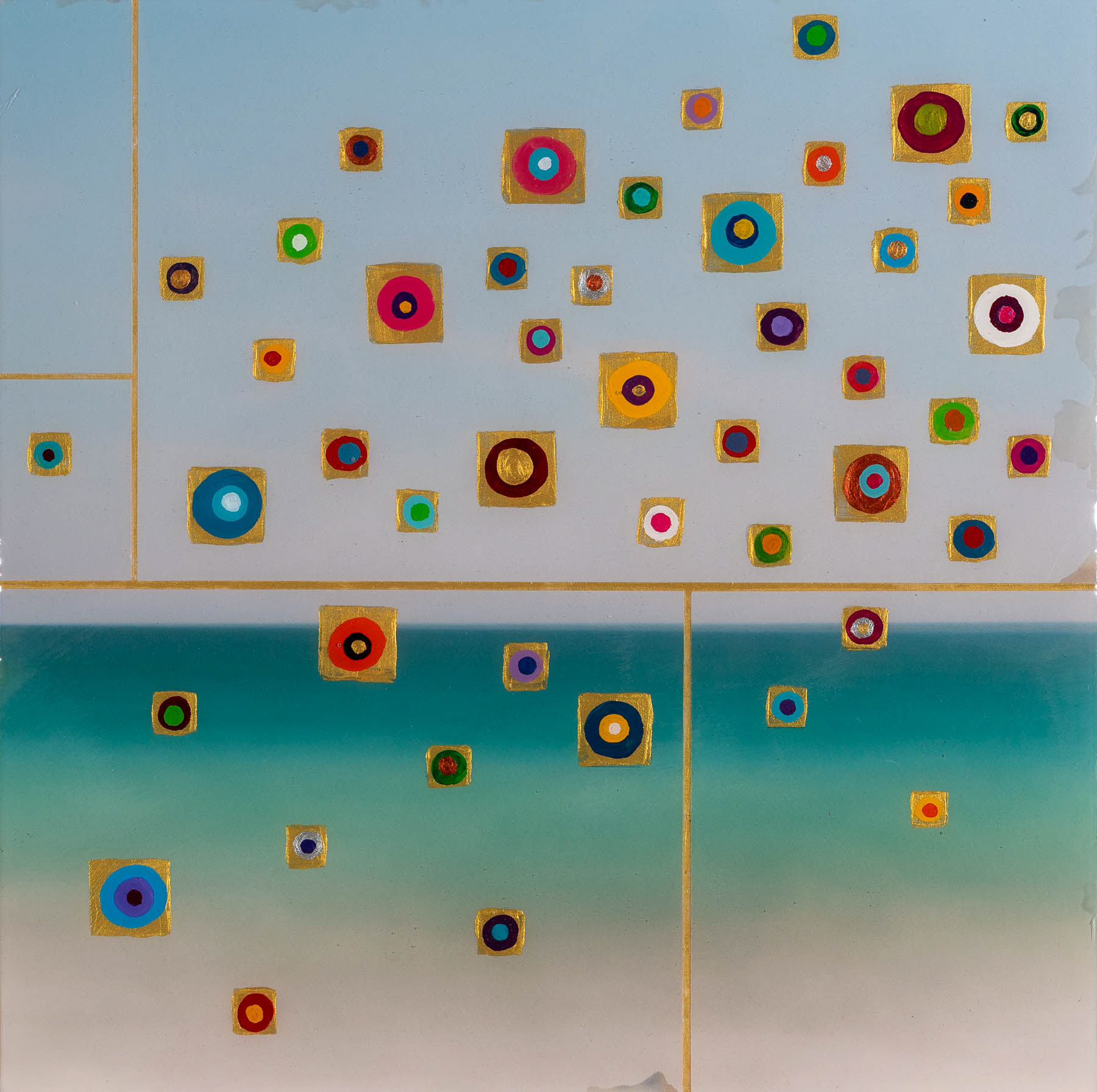 Mixed Media Abstract Painting