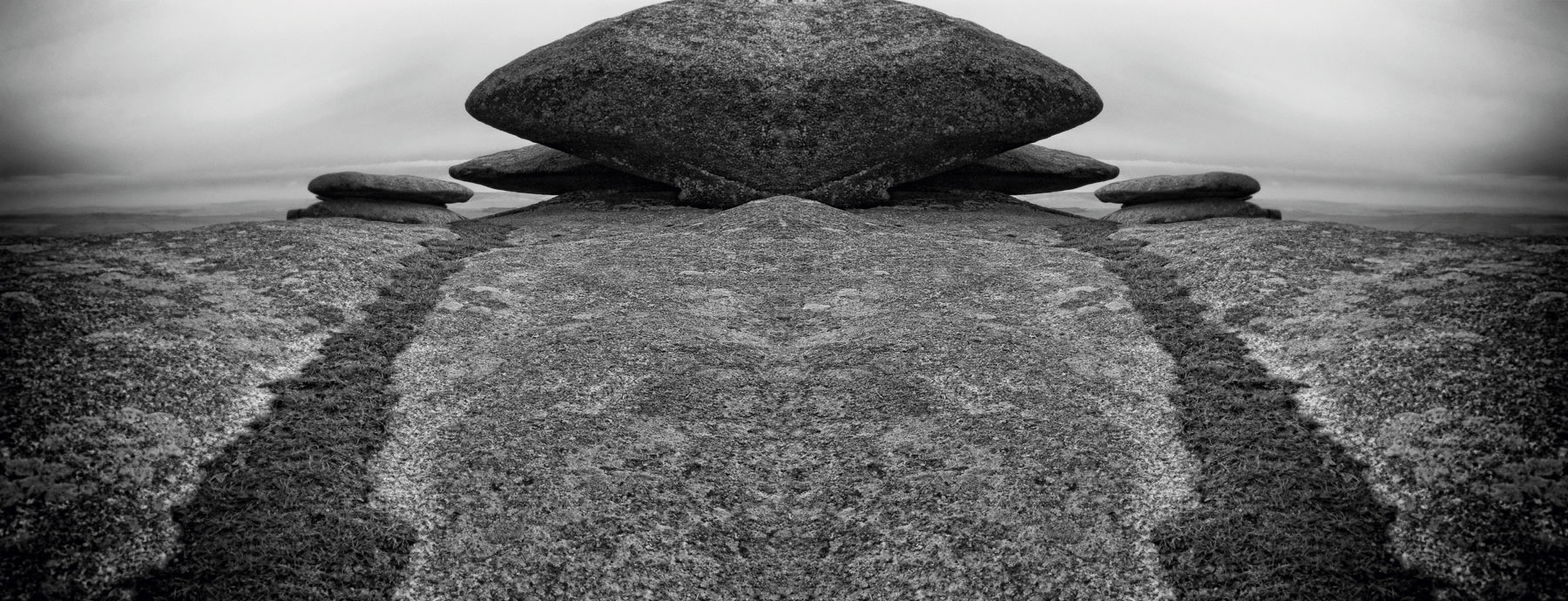 Ancient stones standing on Bodmin Moor