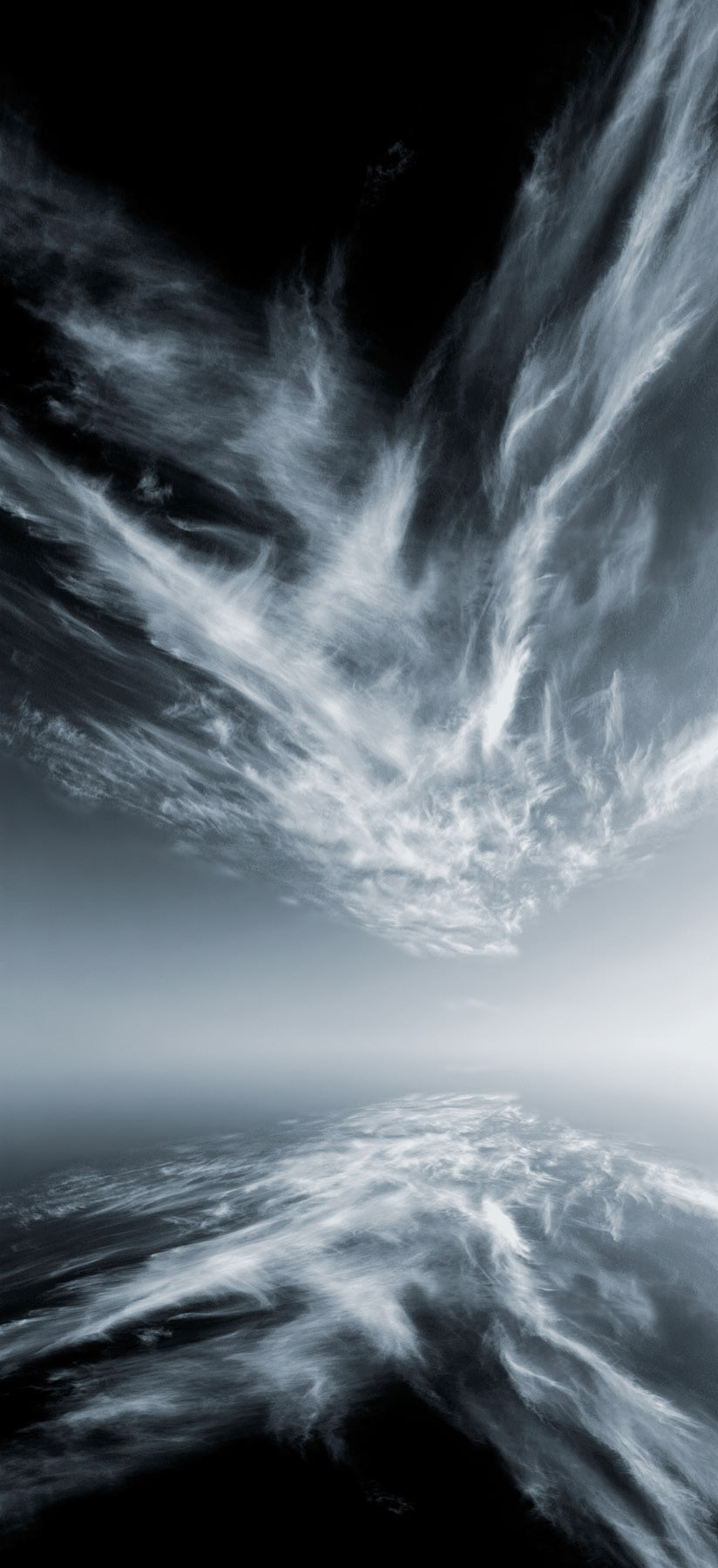 Reflected cloudscape