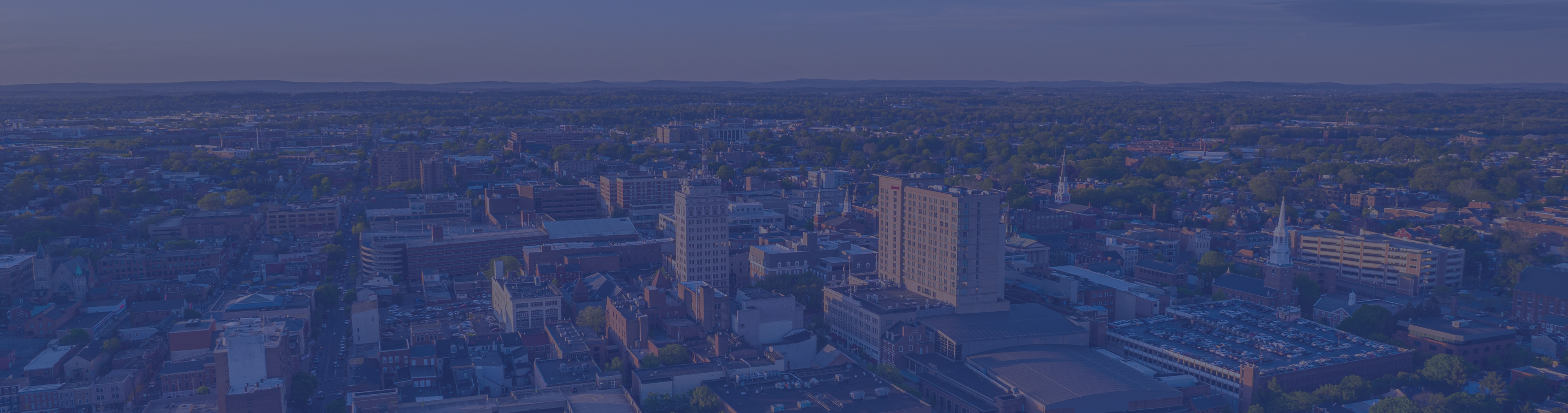 Stylized photo of the city Lancaster