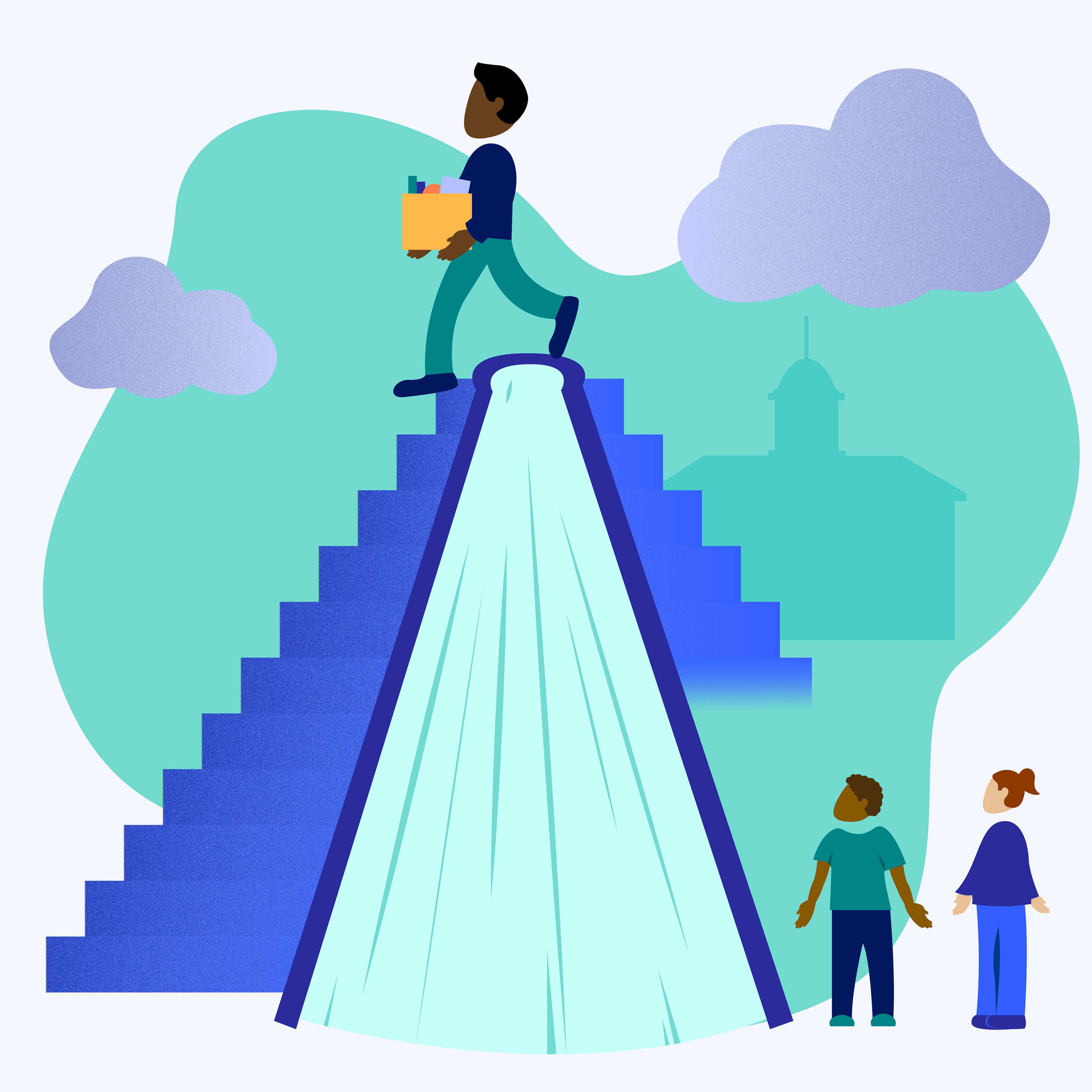 Teacher Mobility Illustration