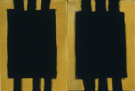 Baby Boola Diptych 12 x 24