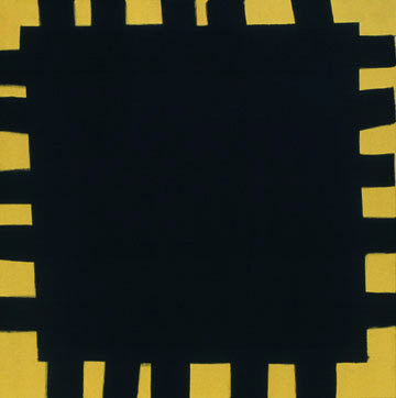 Black and Gold 24 x 24