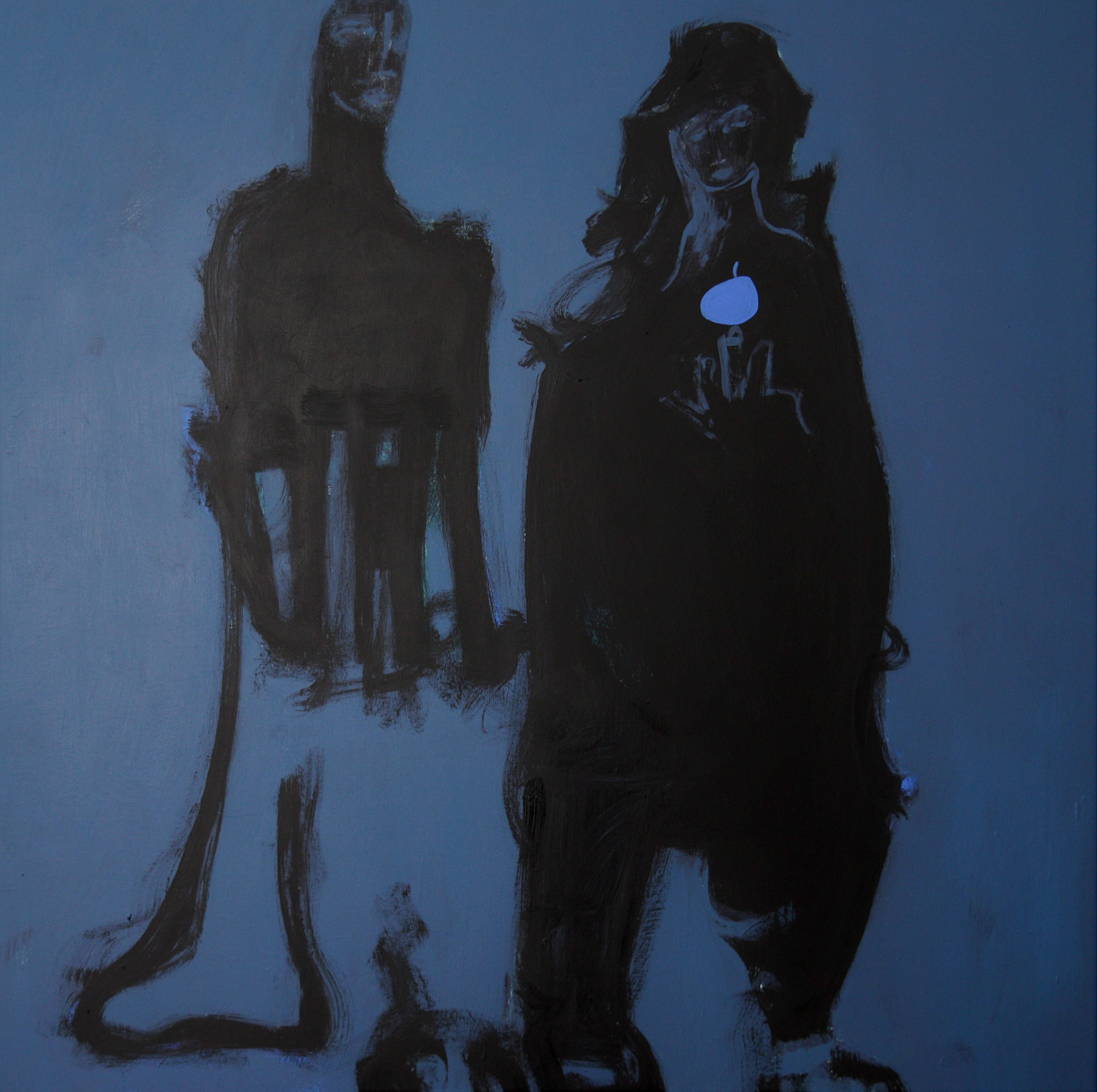 Blue Apple 48/48 Acrylic/Canvas