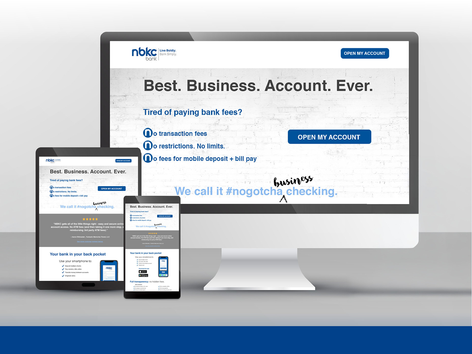 NBKC Bank Business Banking Site