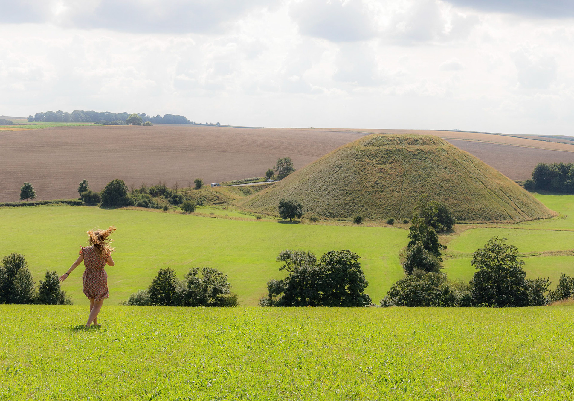 Skipping to Silbury Hill