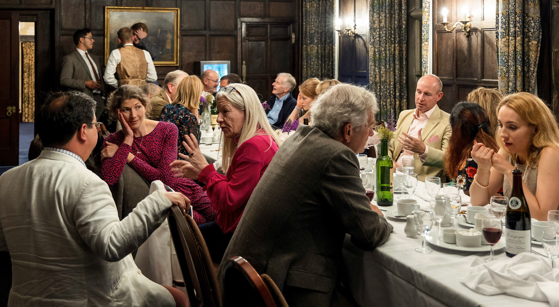 After-dinner discussion