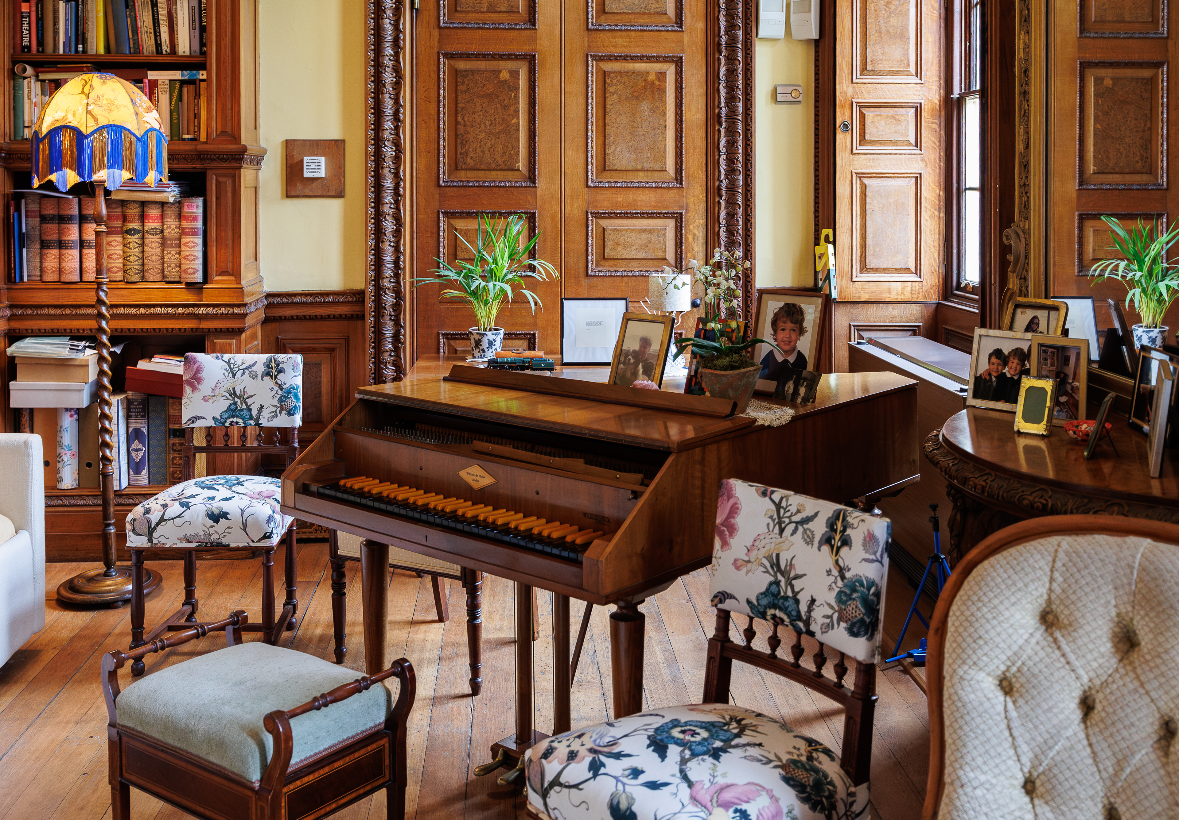 The library at Sherborne House