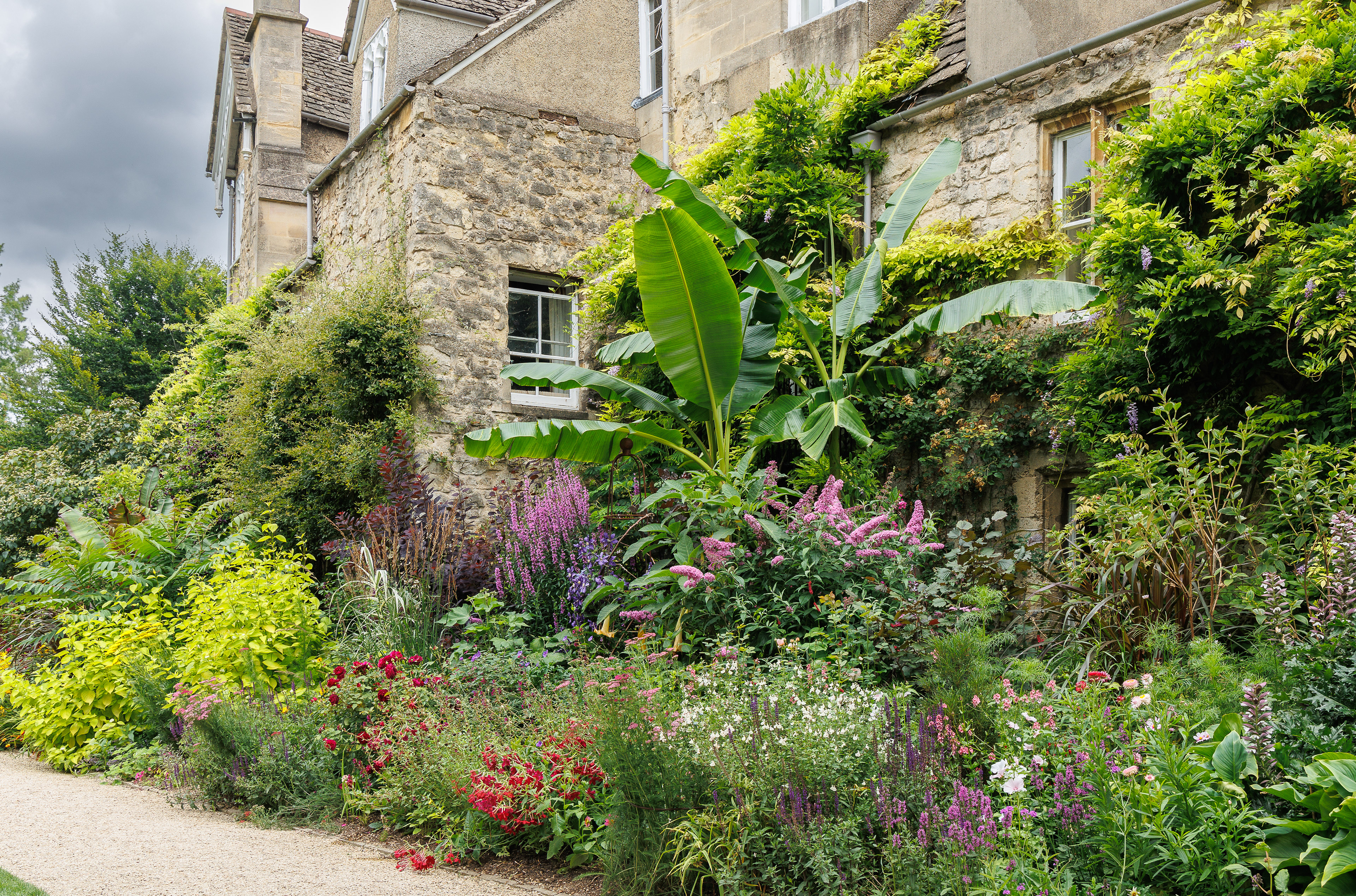 The amazing borders in Worcester College