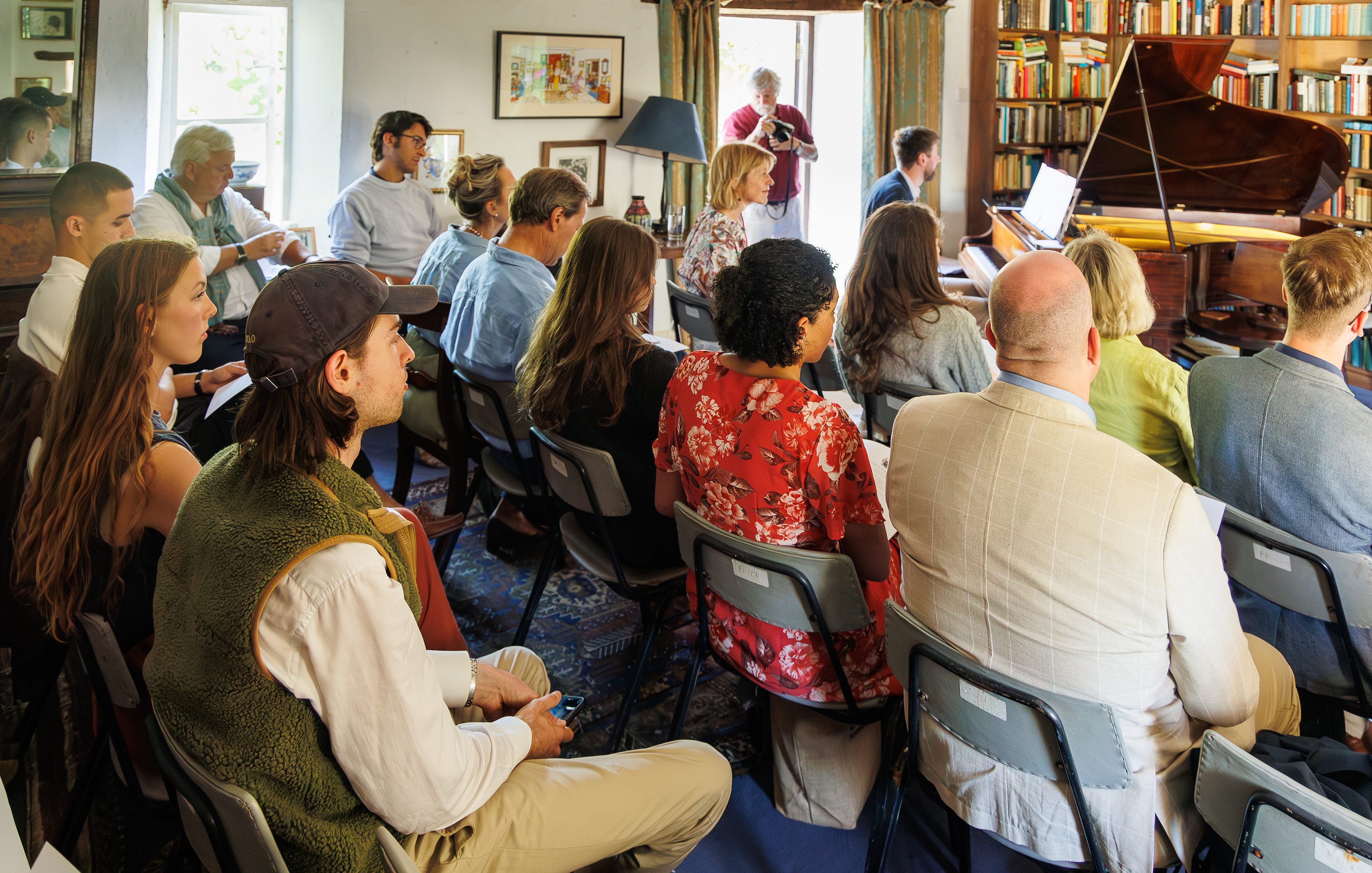 The concert at Sundey Hill Farm