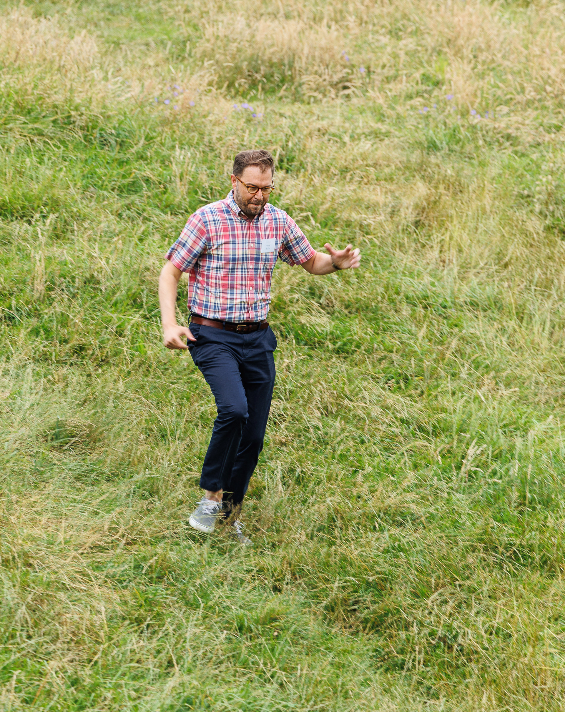 Grady in full flight