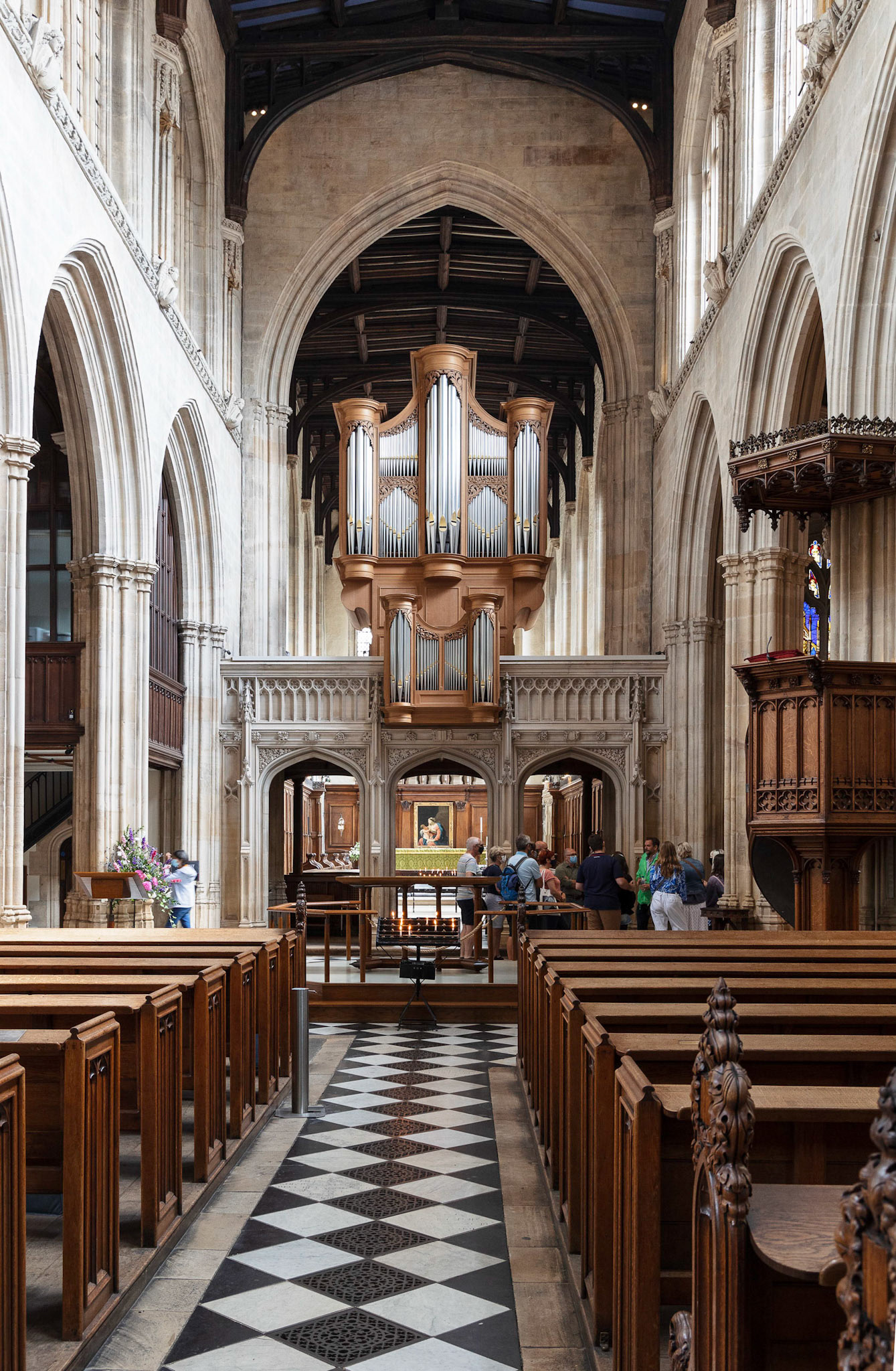 Inside Great St Mary's