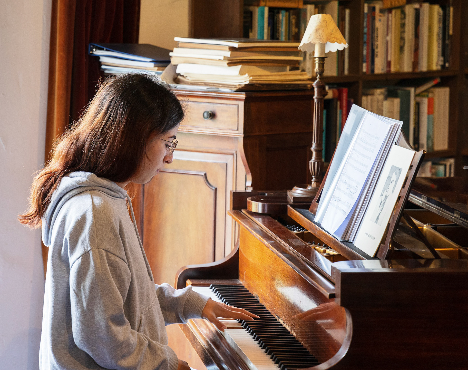 Nino - in the Scruton library