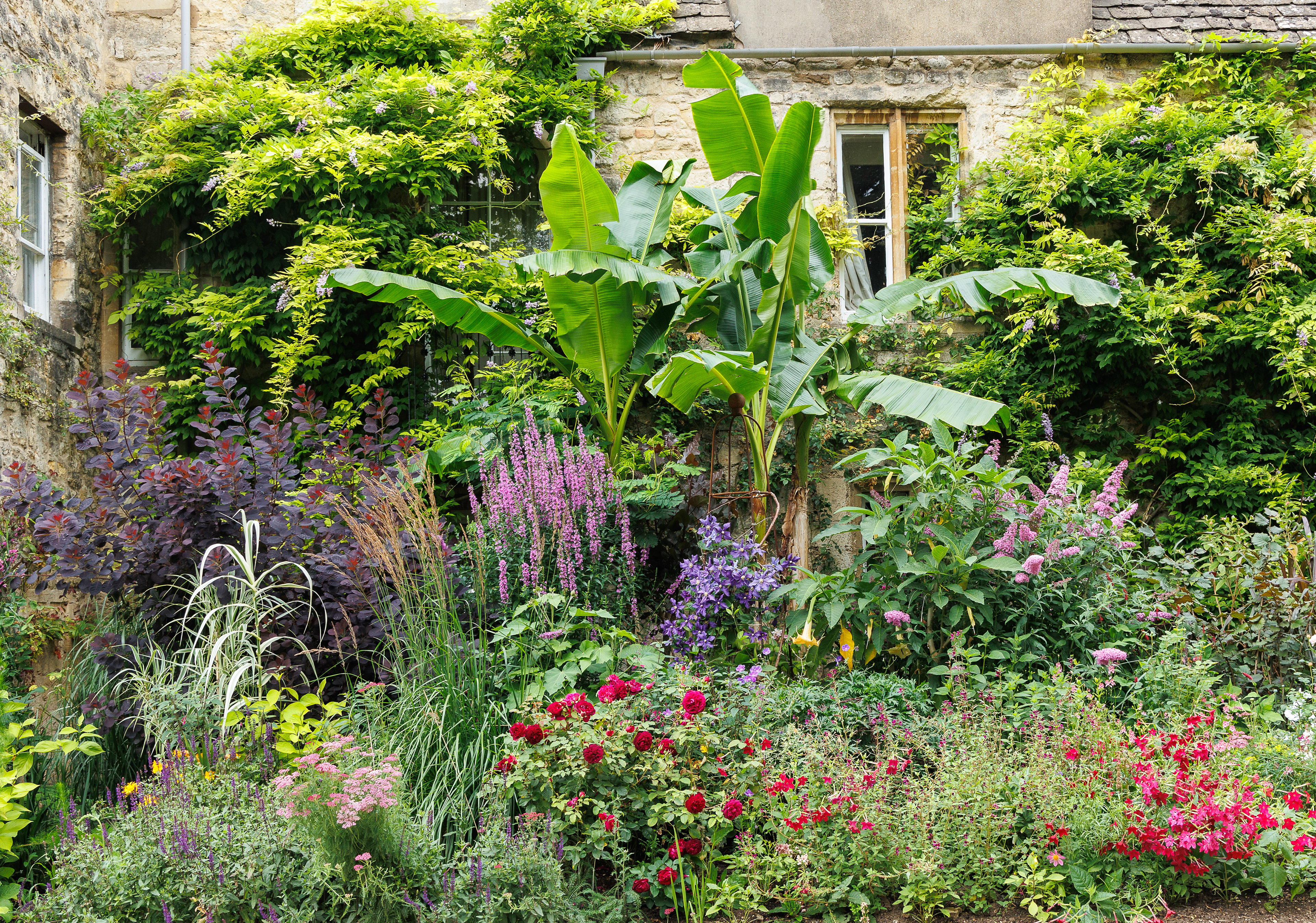 The amazing borders in Worcester College