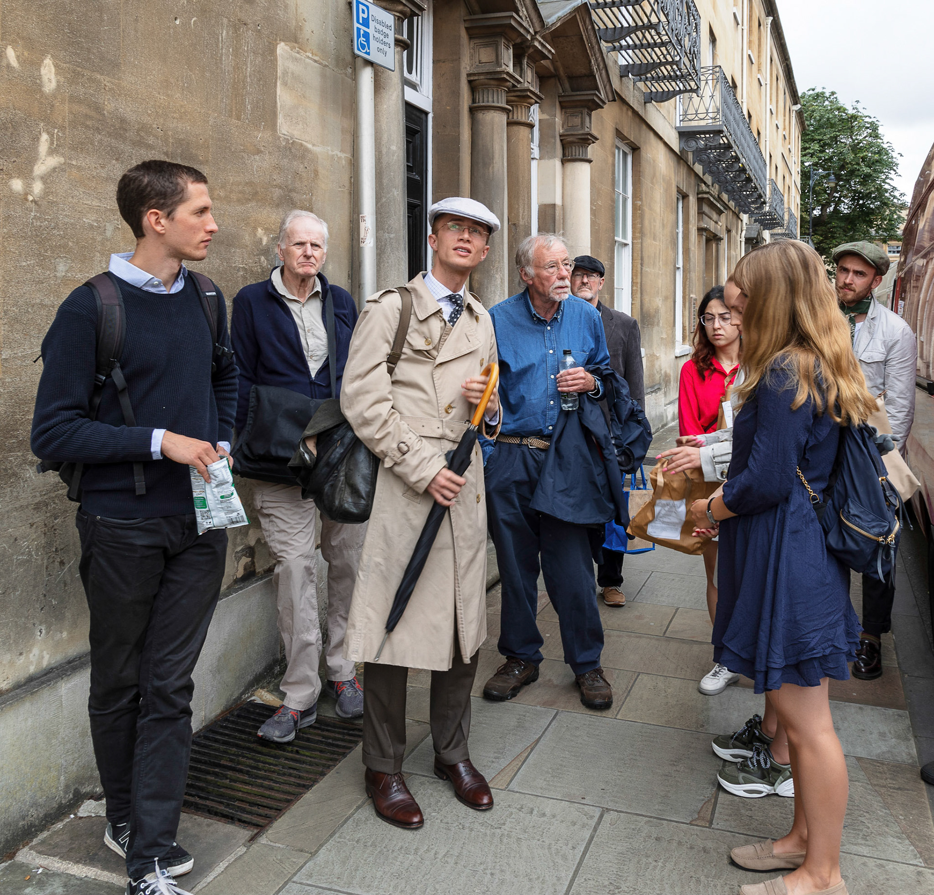 Outside Blackfriars - Oxford tour