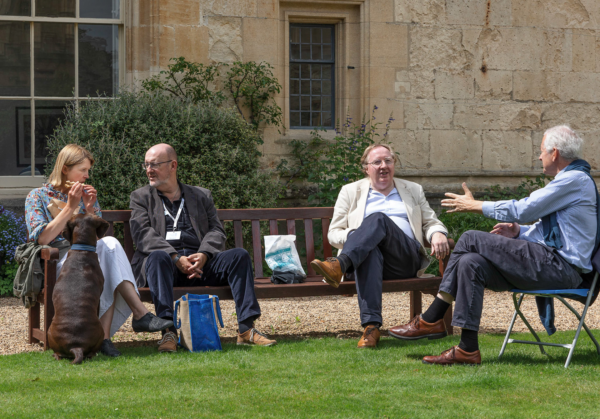 Sophie, Mark, Mark and Richard