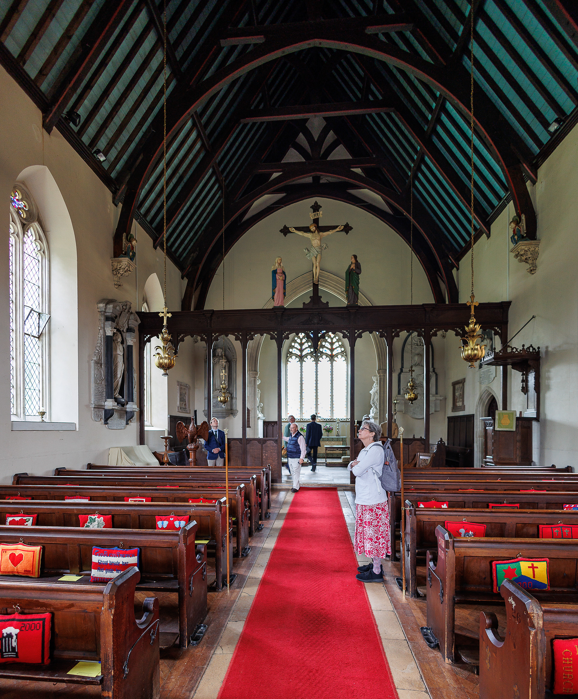 The church at Sherborne