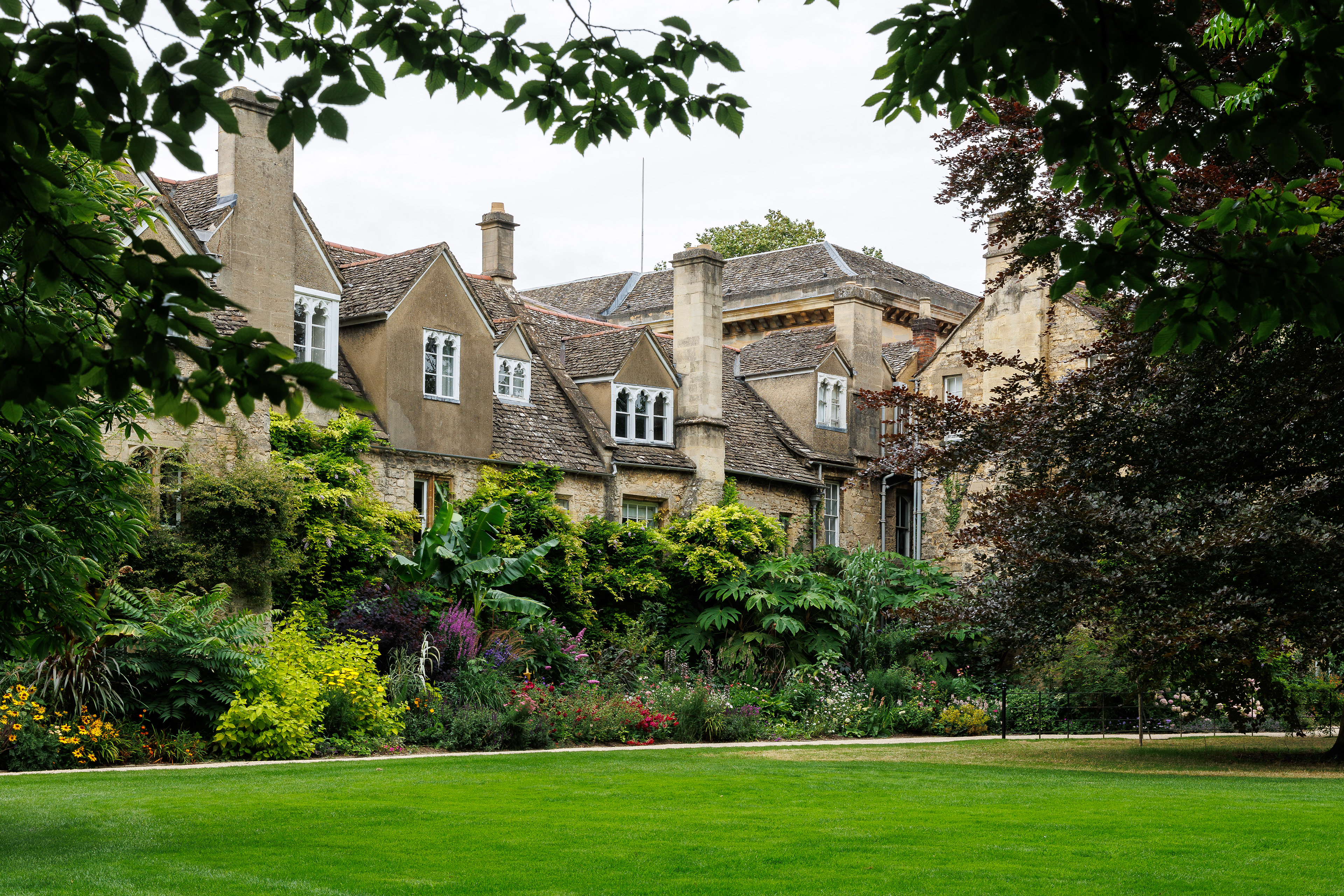 Worcester College garden