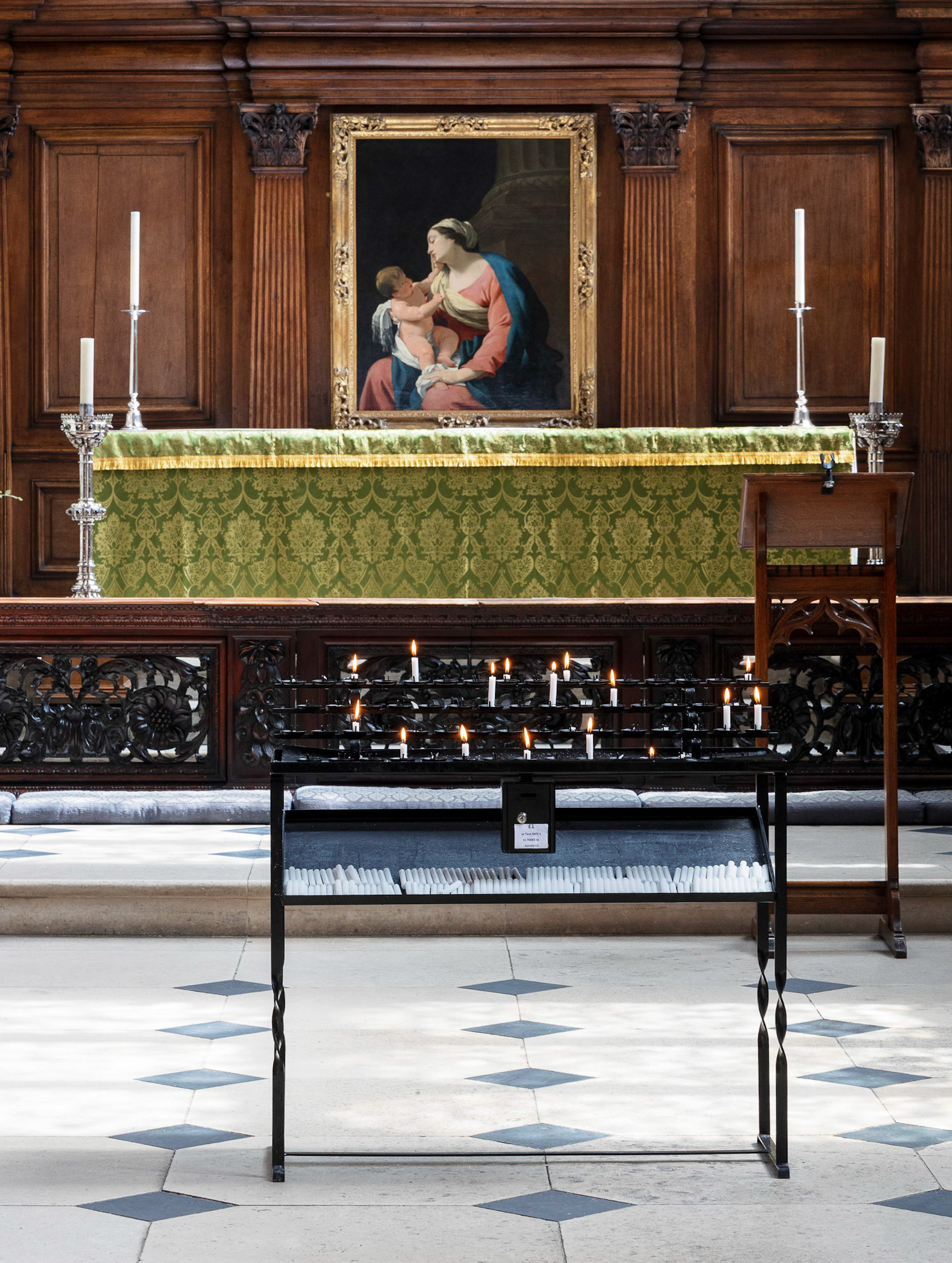 Inside Great St Mary's