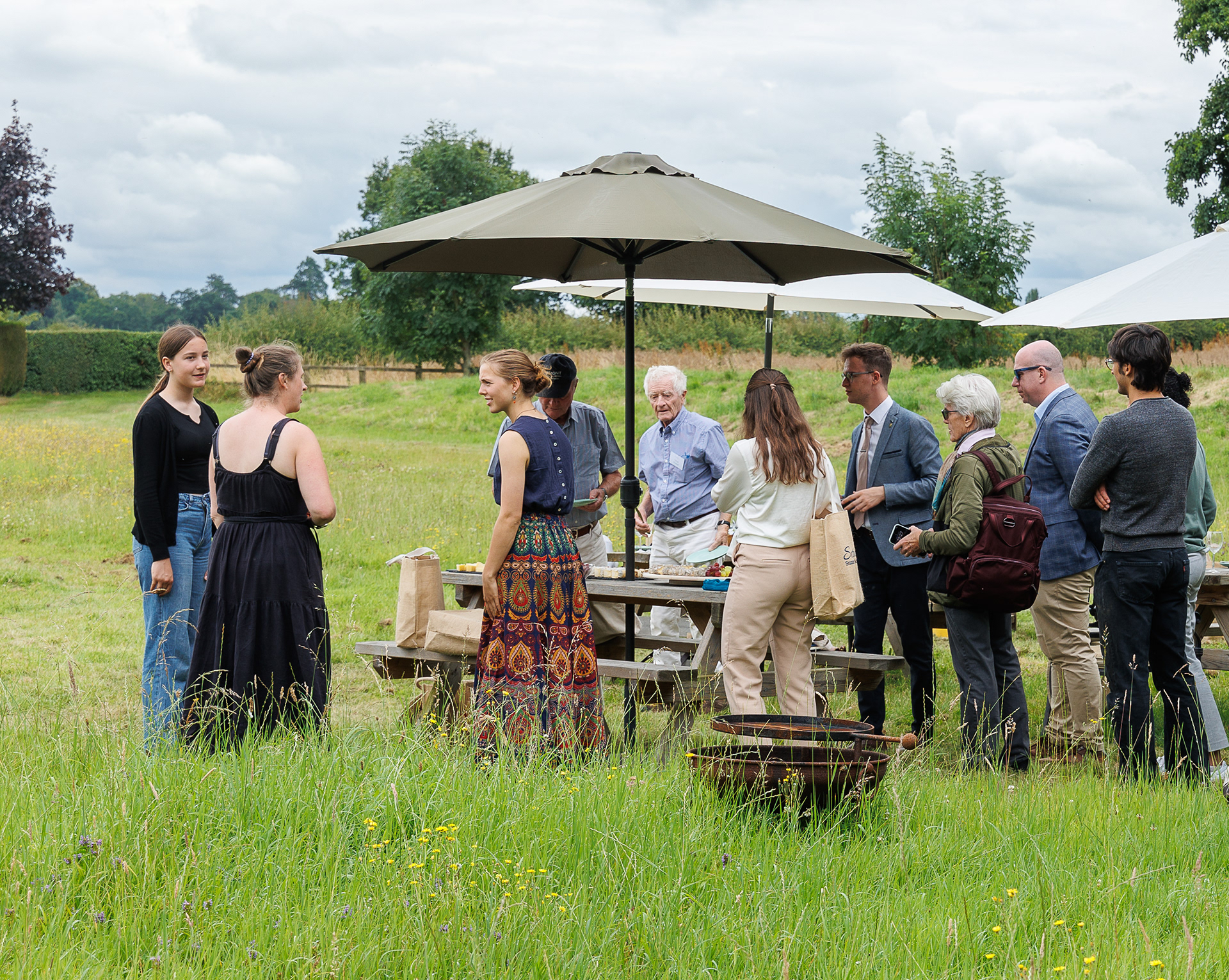 Lunch at the vineyard