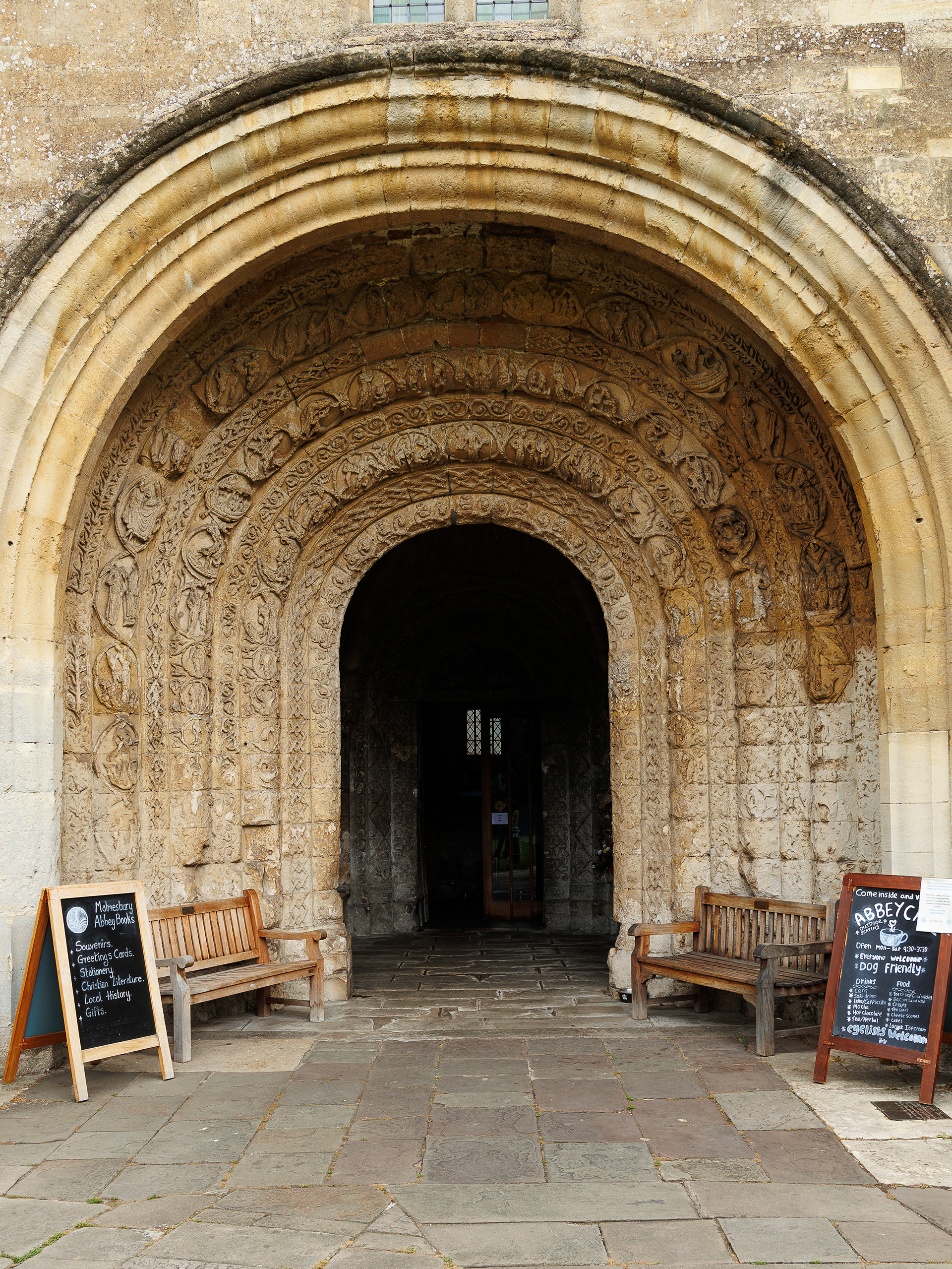 The Abbey porch