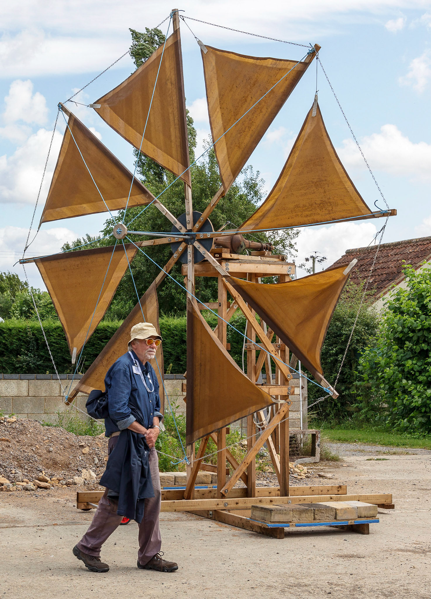 Allan and the Cretan windmill