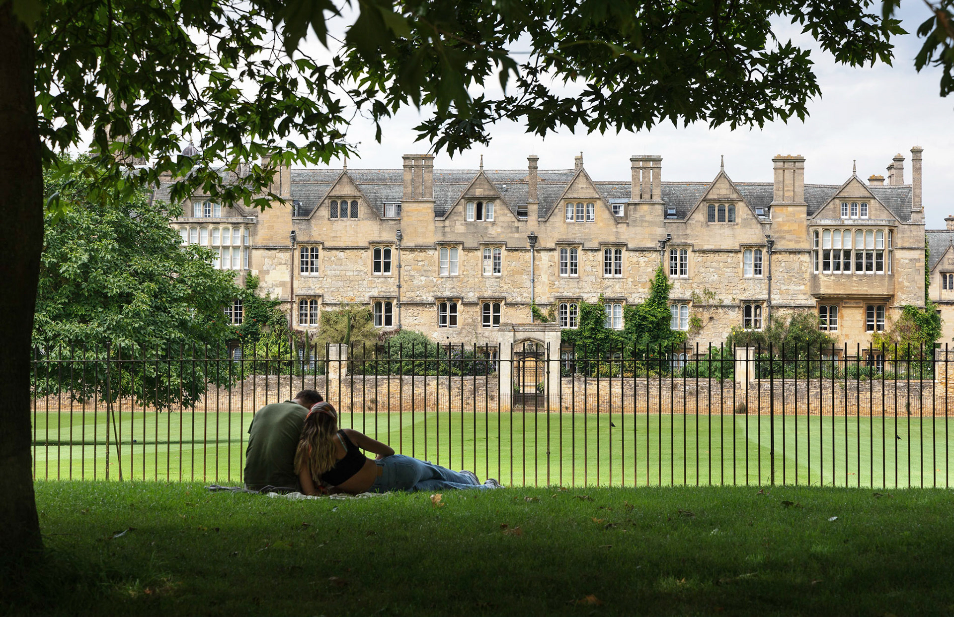 Merton College from the Broad Walk