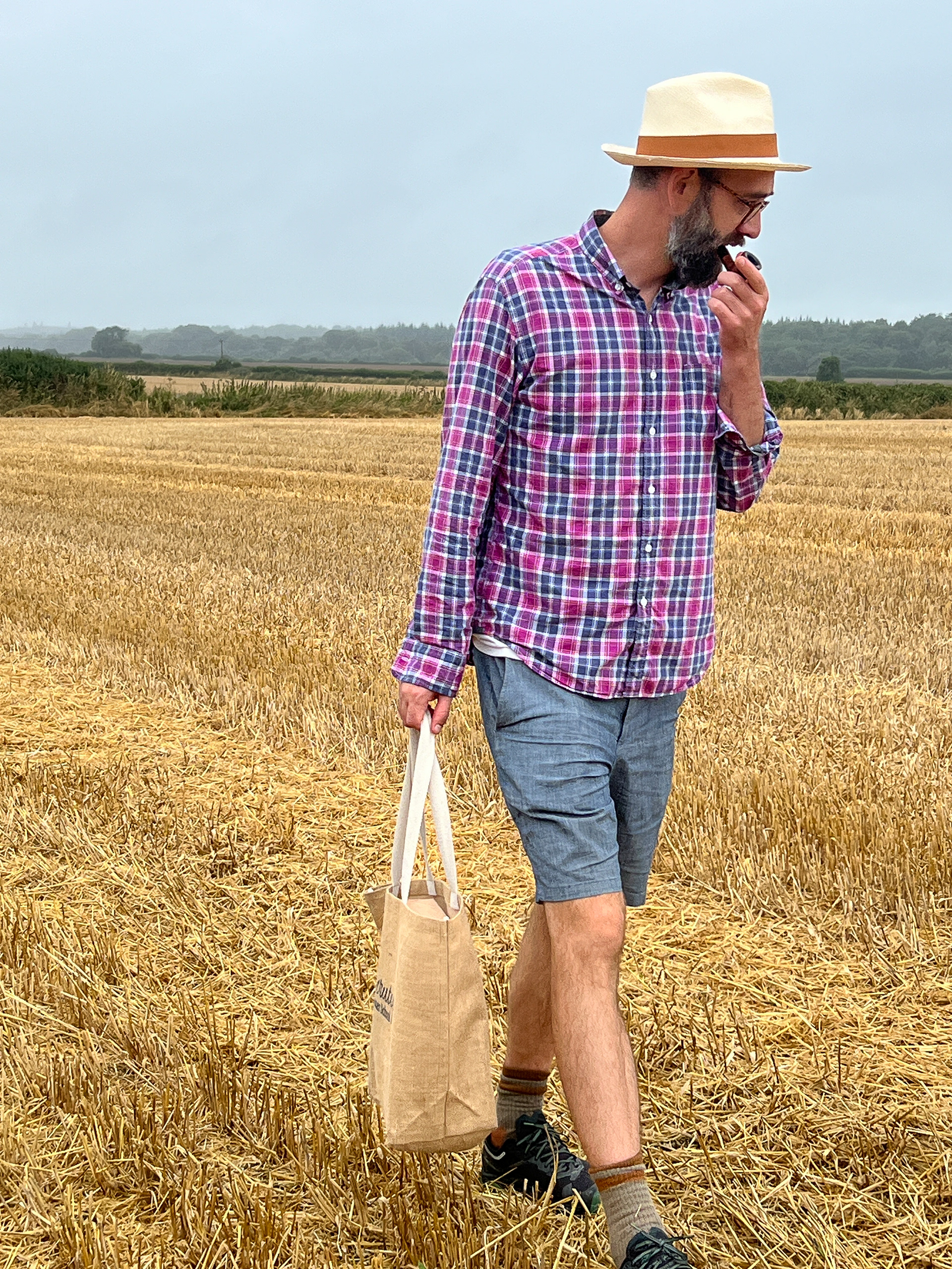 Jeremiah walking back from Coates just before he succumbed to despair