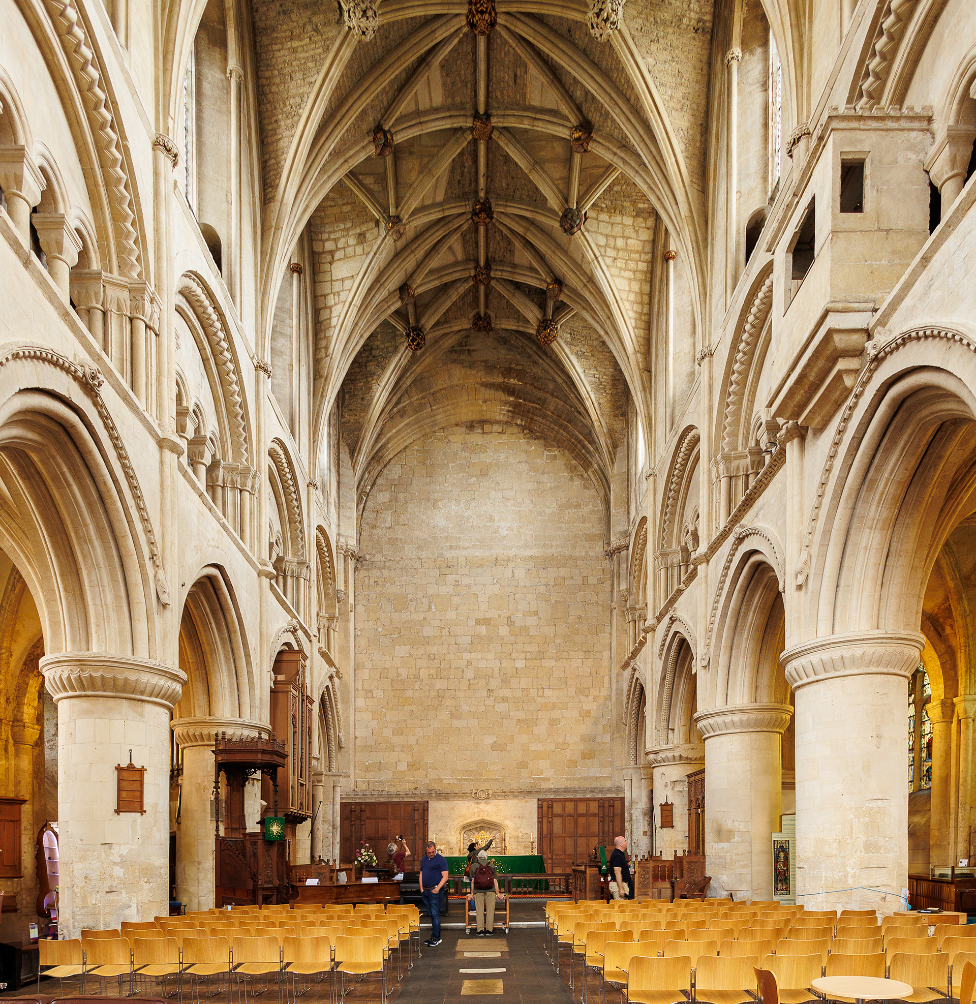 Malmesbury Abbey Norman and early Gothic