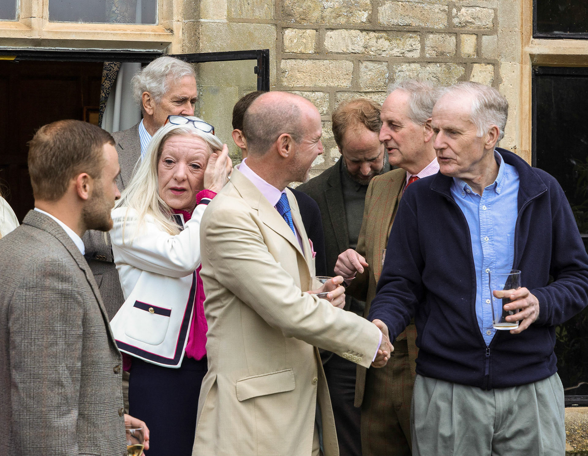 Mike meets Lord Hannan