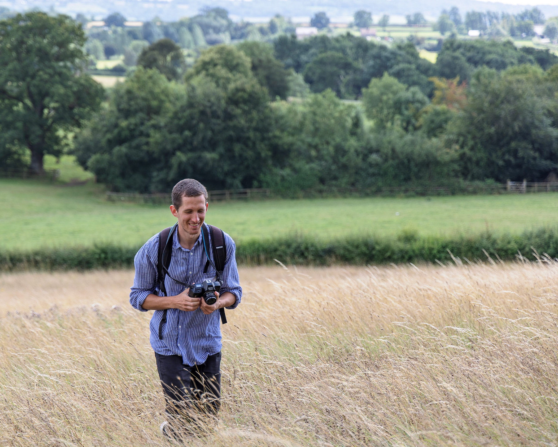 Bartosz at Sundey Hill Farm