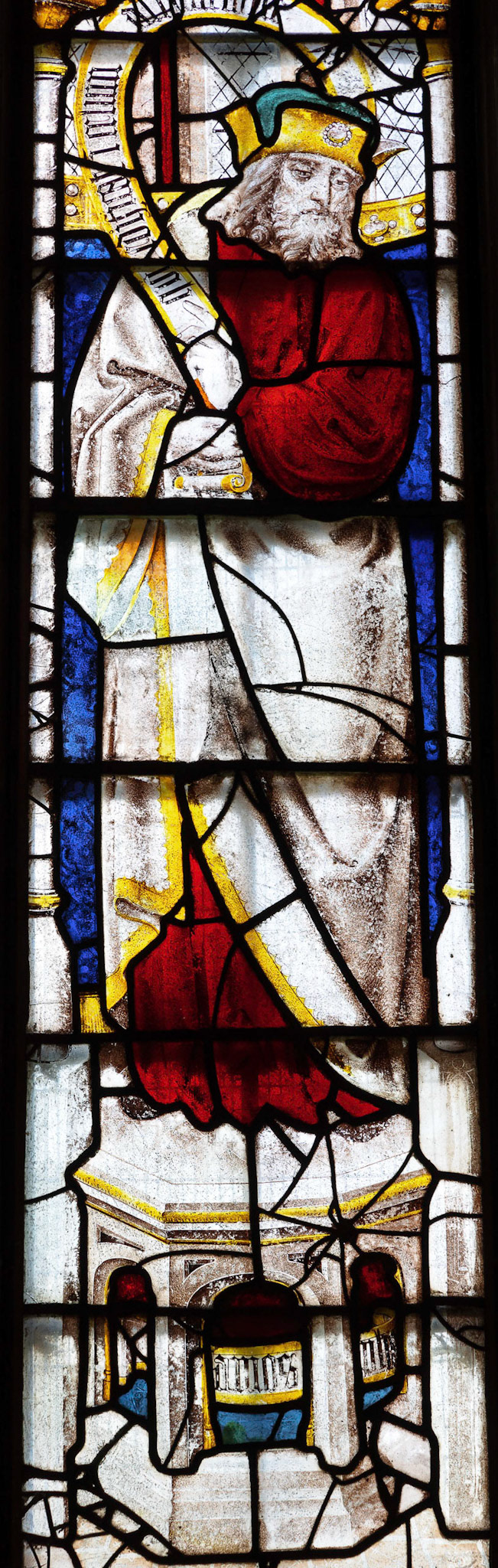 Stained galss, in St Mary's